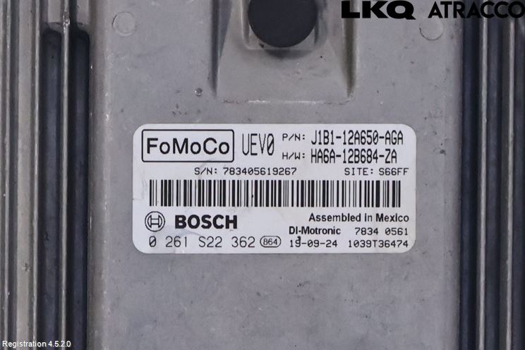 Ford FIESTA (VII) 18-23 Styrenhet Insprut Bensin