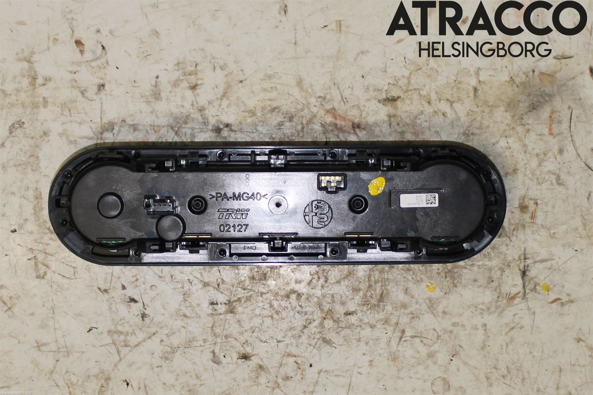 Alfa GIULIA Ac Styrenhet Ac Manöveren