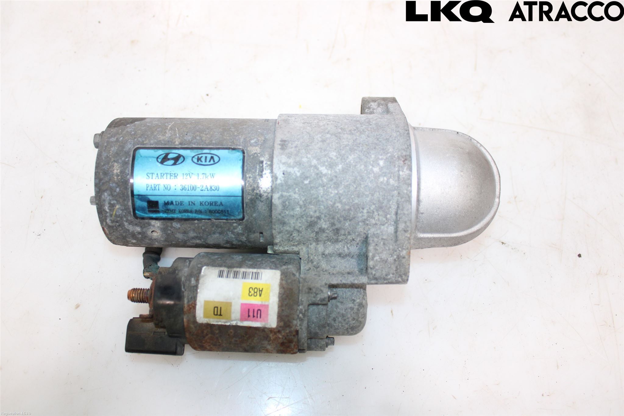 Kia SPORTAGE (SL) 11-15 Startmotor Diesel