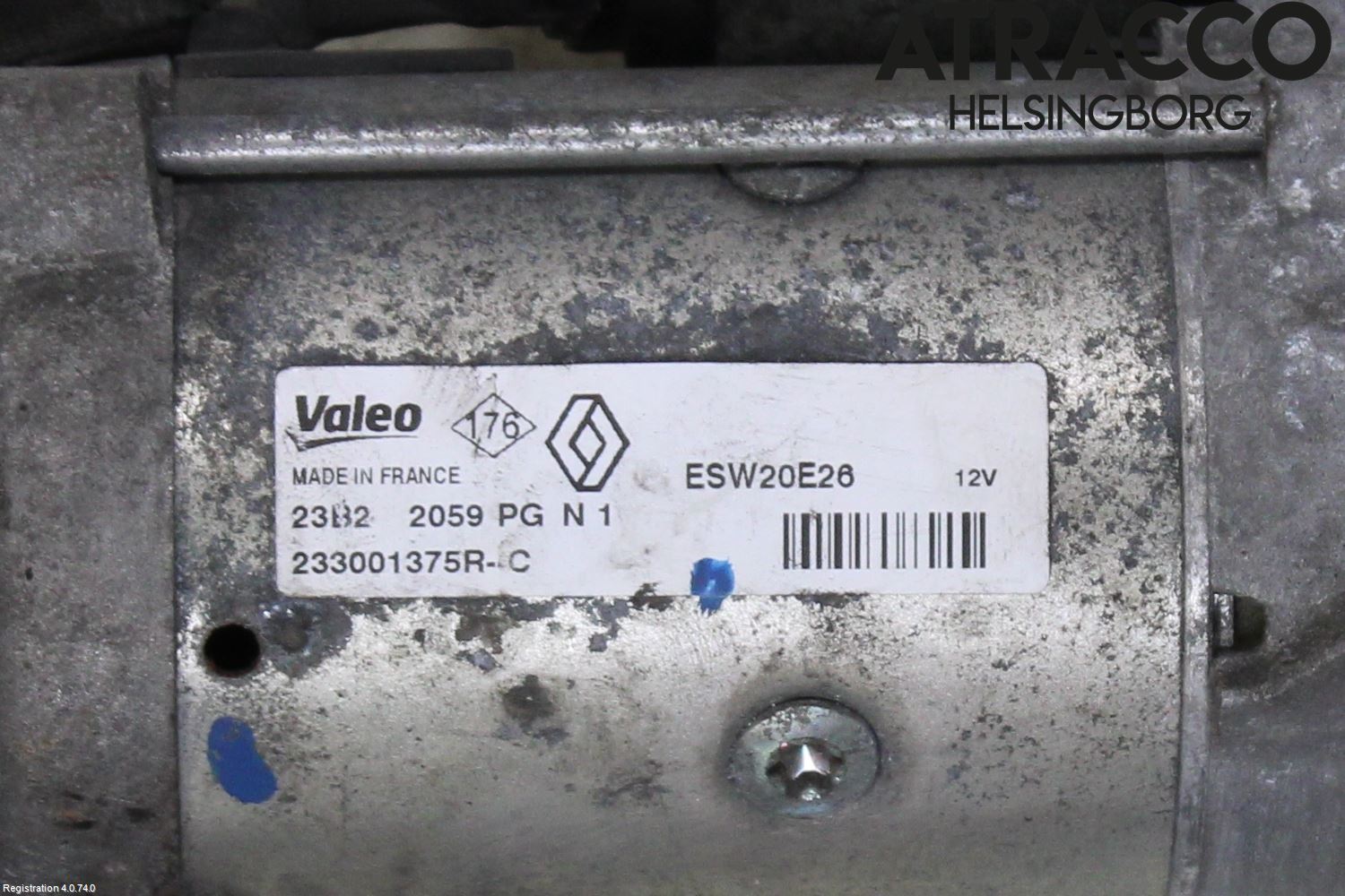 Renault MEGANE III 09-15 Startmotor Diesel