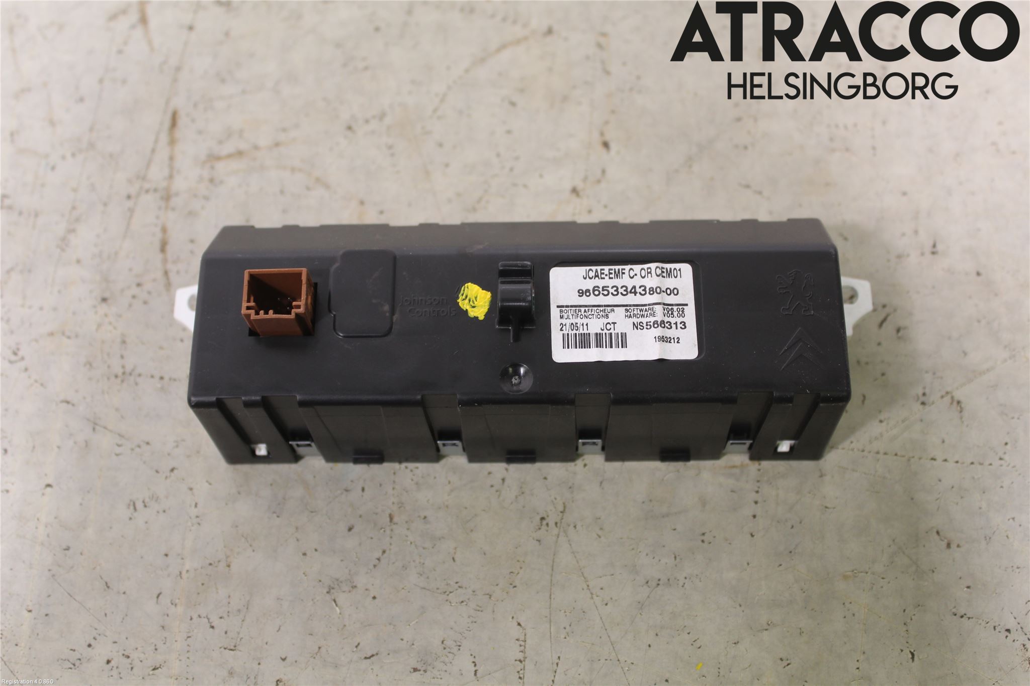 Peugeot 508 11-18 Multifunktionsdisplay