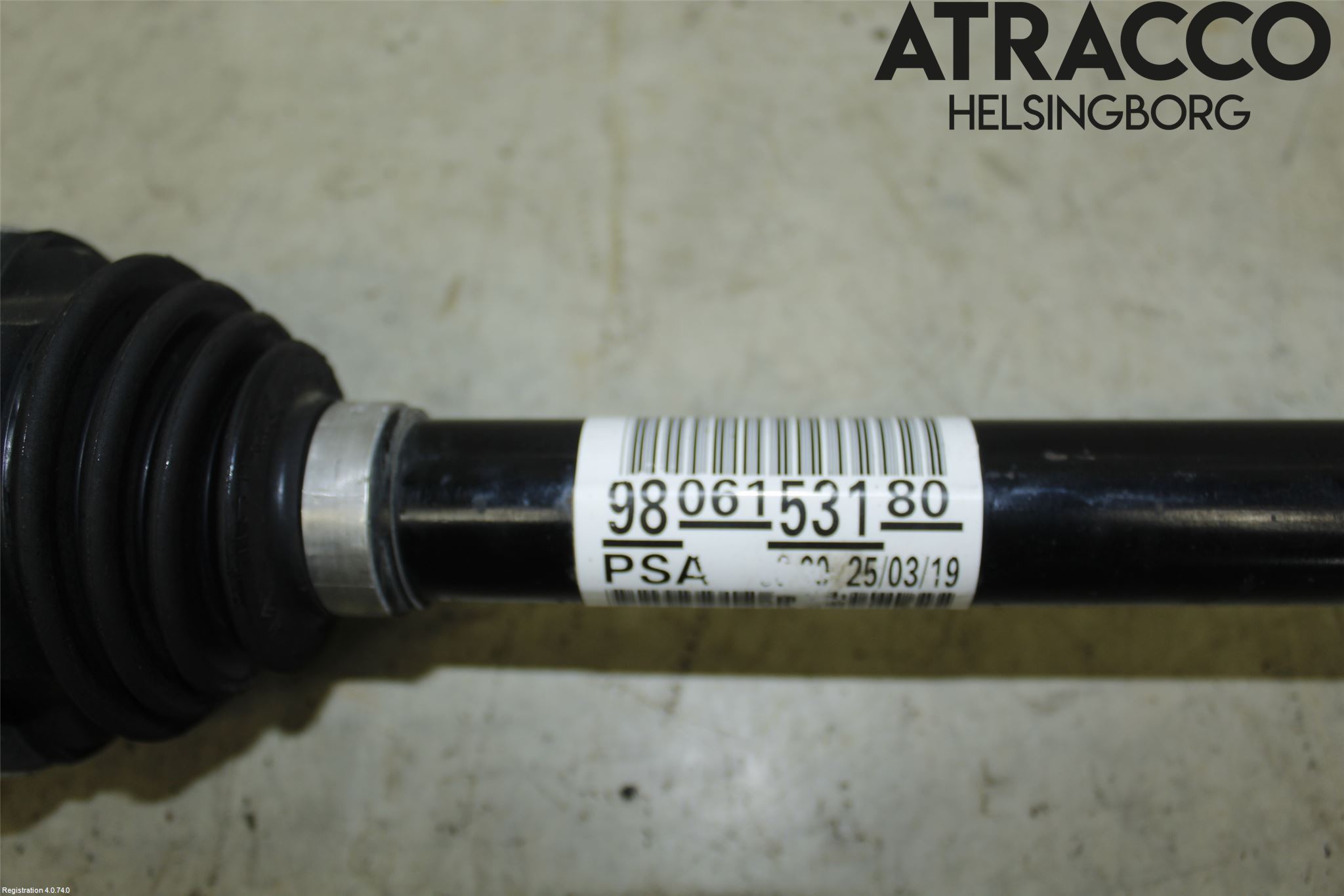 Peugeot EXPERT/E-EXPERT 17- Drivaxel Fram Höger