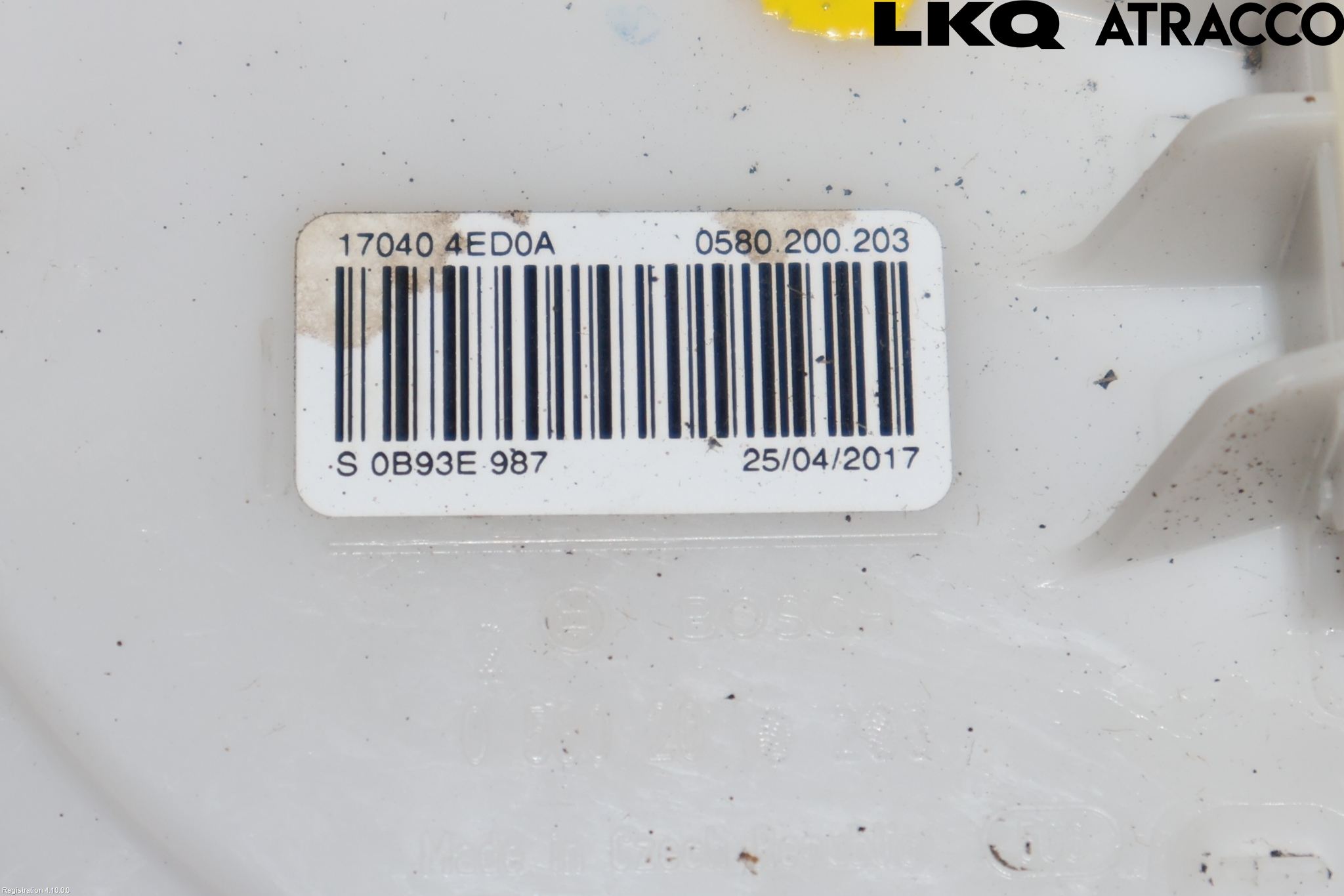 Nissan QASHQAI 14-17 Bränslepump El