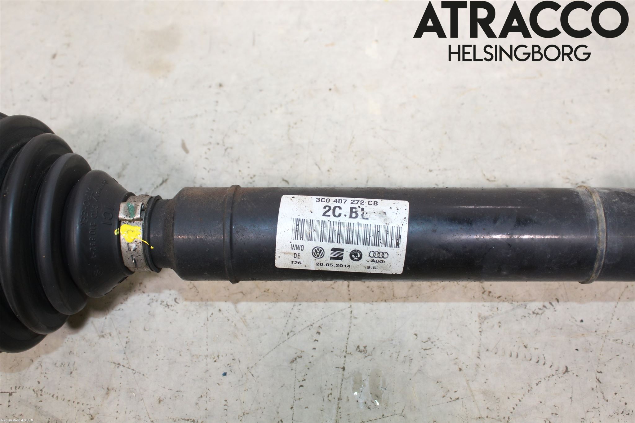 Skoda SUPERB 09-15 Drivaxel Fram Höger