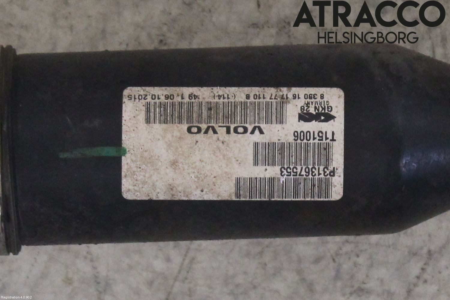 Volvo XC70 14-16 Drivaxel Fram Höger