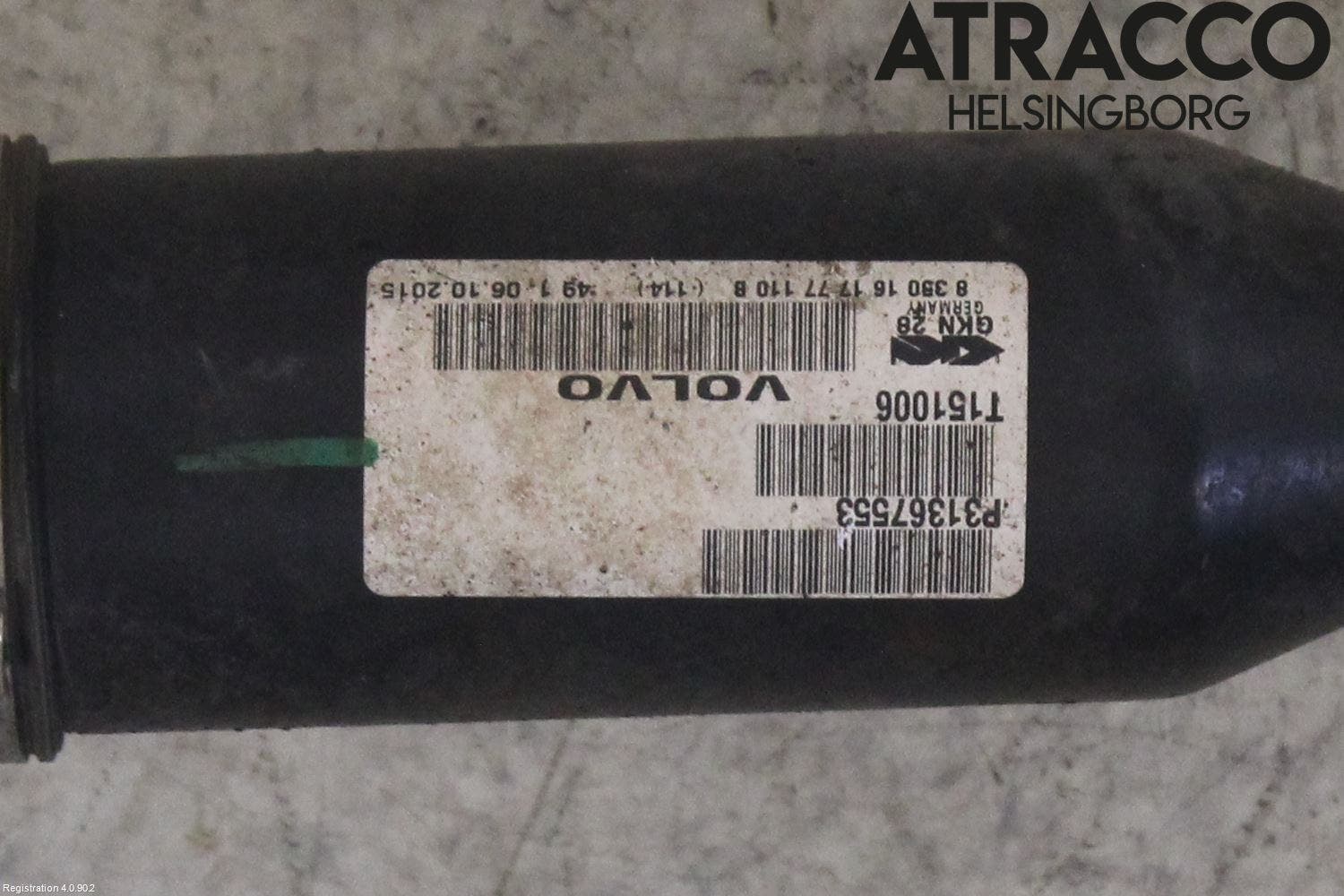 Volvo XC70 14-16 Drivaxel Fram Höger
