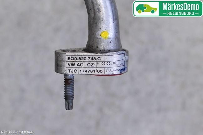 Volkswagen VW GOLF / E-GOLF VII 13-20 Ac Slang-Rör