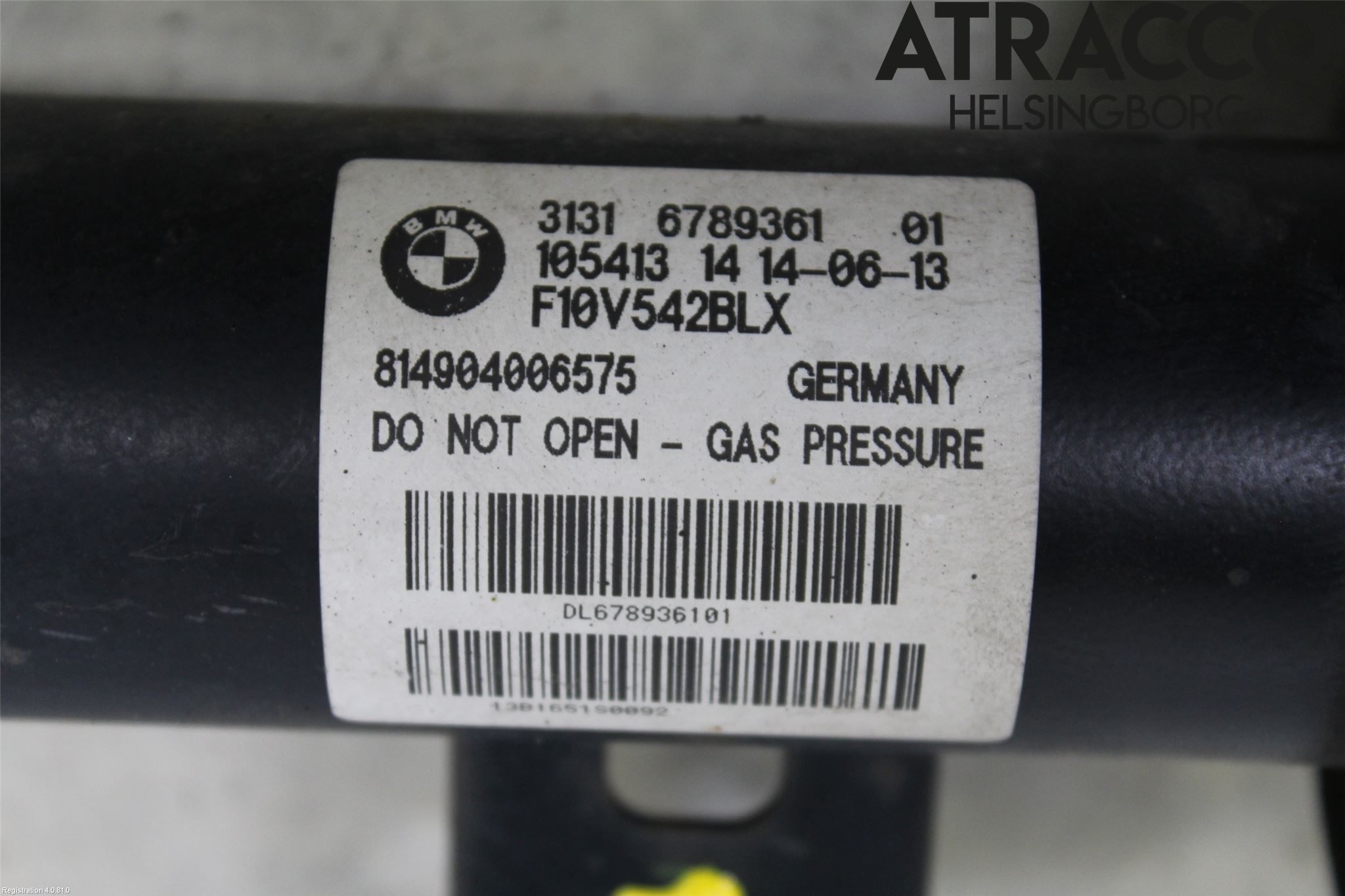 BMW 5 F10/F11/F18 09-17 Fjäderben Fram Vänster