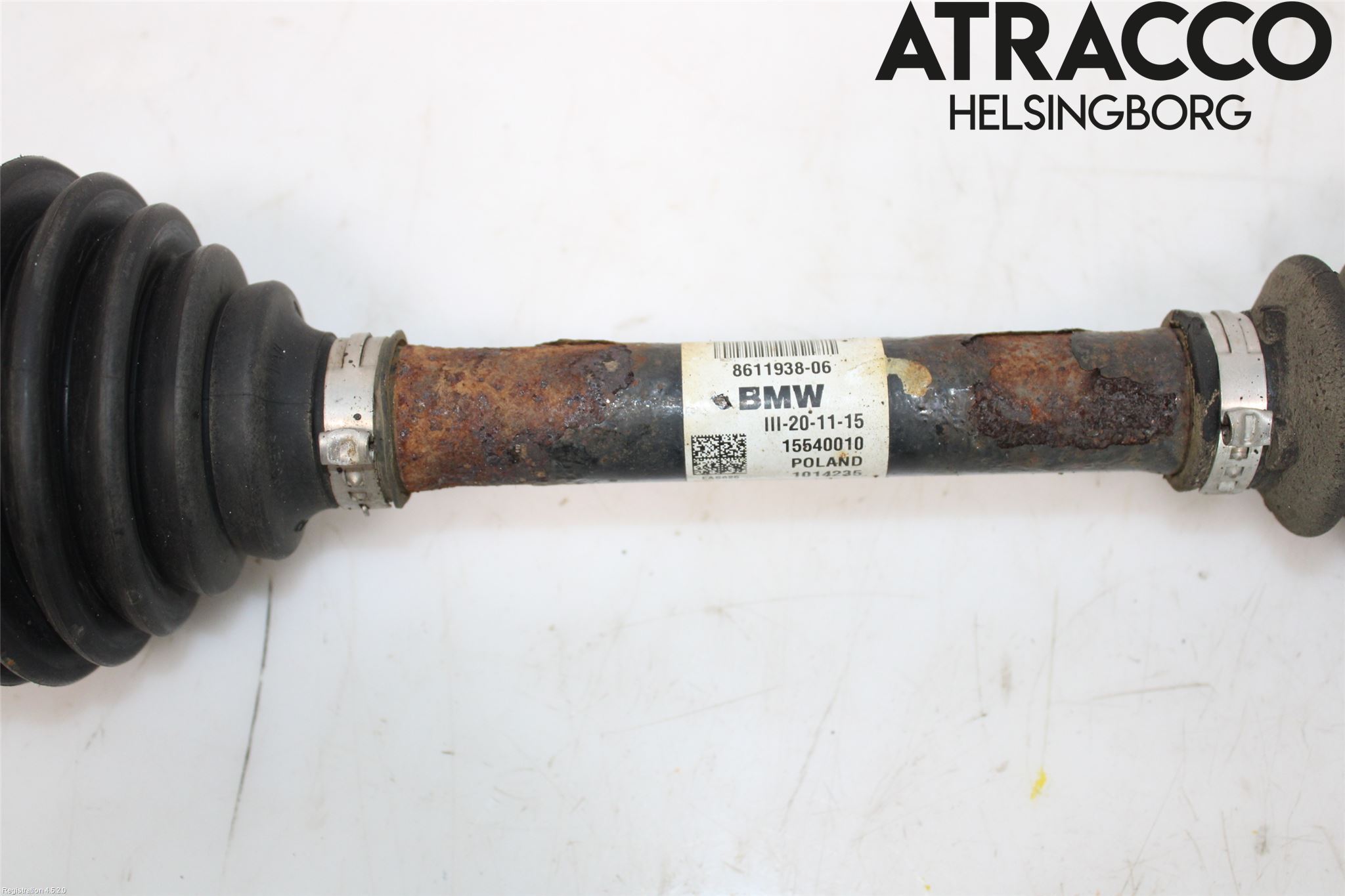 BMW X1 F48 15-22 Drivaxel Fram Höger