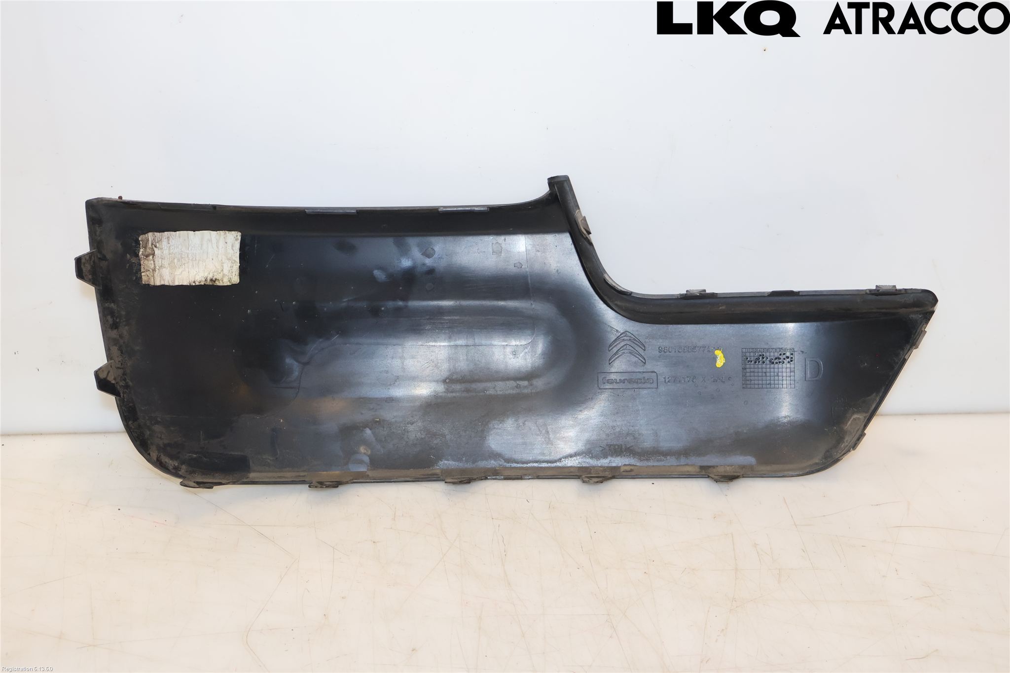 Citroen C4 CACTUS 14-20 Stötfångarlist Bak