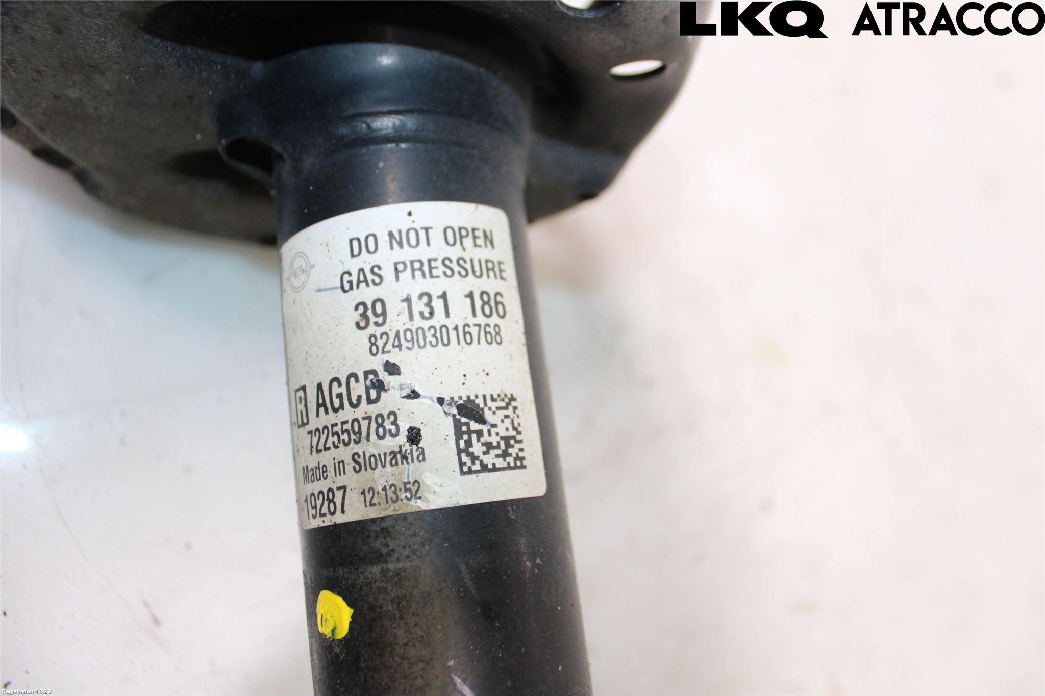 Opel ASTRA K 16-22 Fjäderben Fram Höger