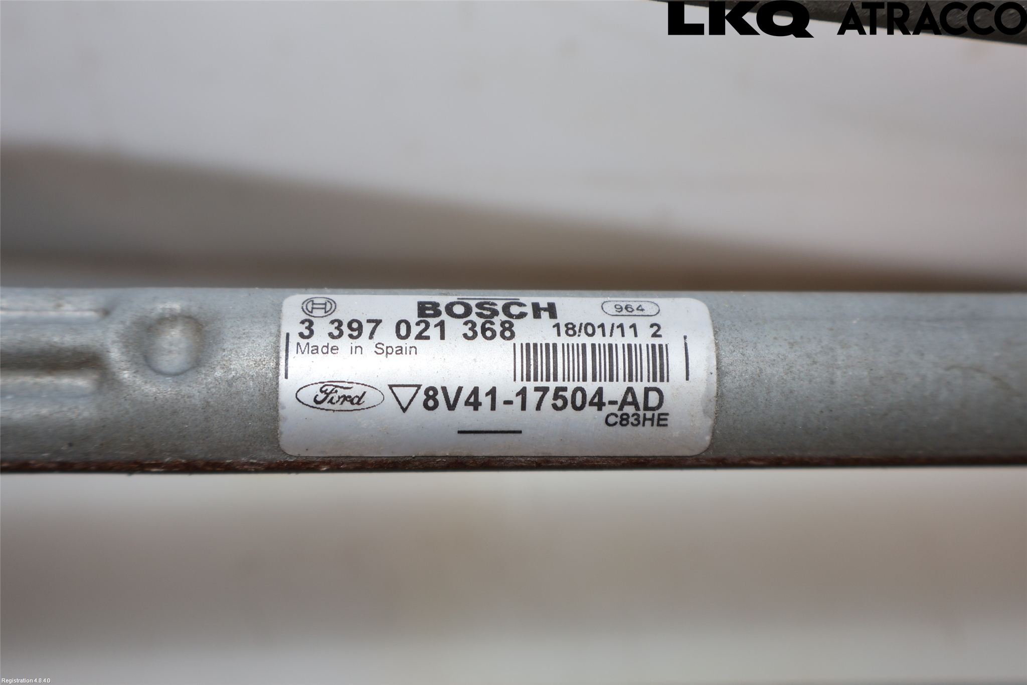 Ford KUGA 08-12 Torkarmekanism Vindruta