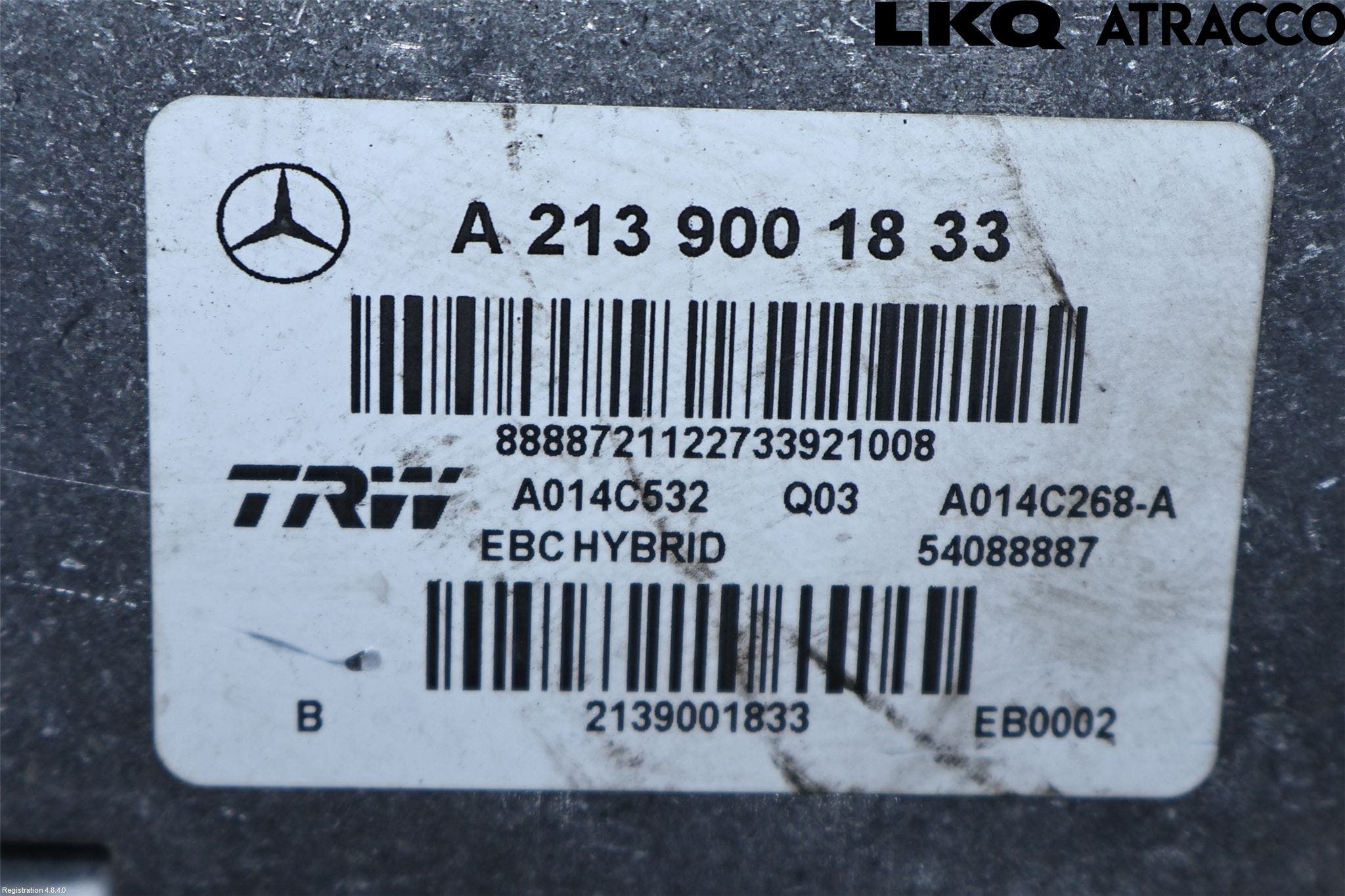 Mercedes-Benz MB E-KLASS (W213) 16-23 Abs Hydraulaggregat