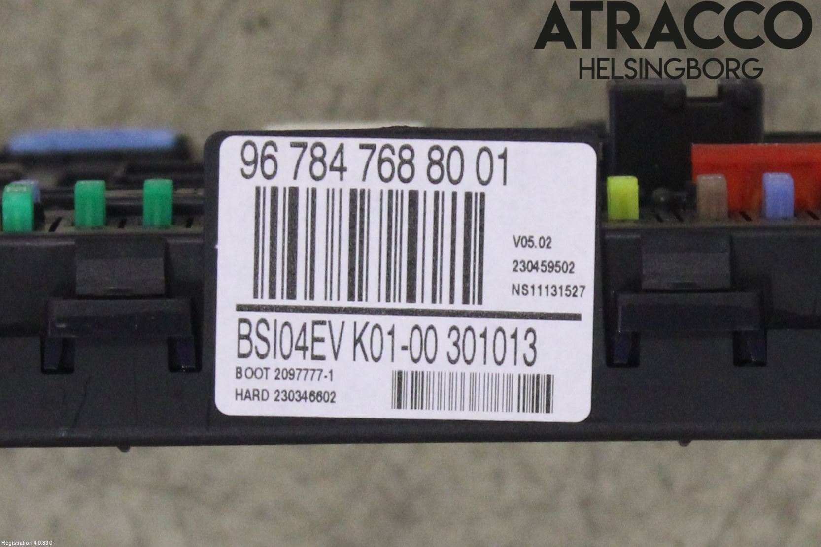 Peugeot 3008 09-16 Säkringsdosa-Elcentral Lock