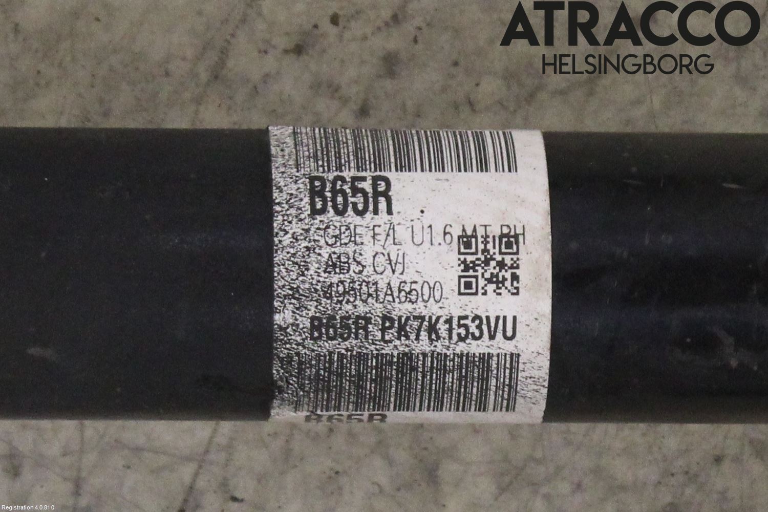 Kia CEED 12-18 Drivaxel Fram Höger