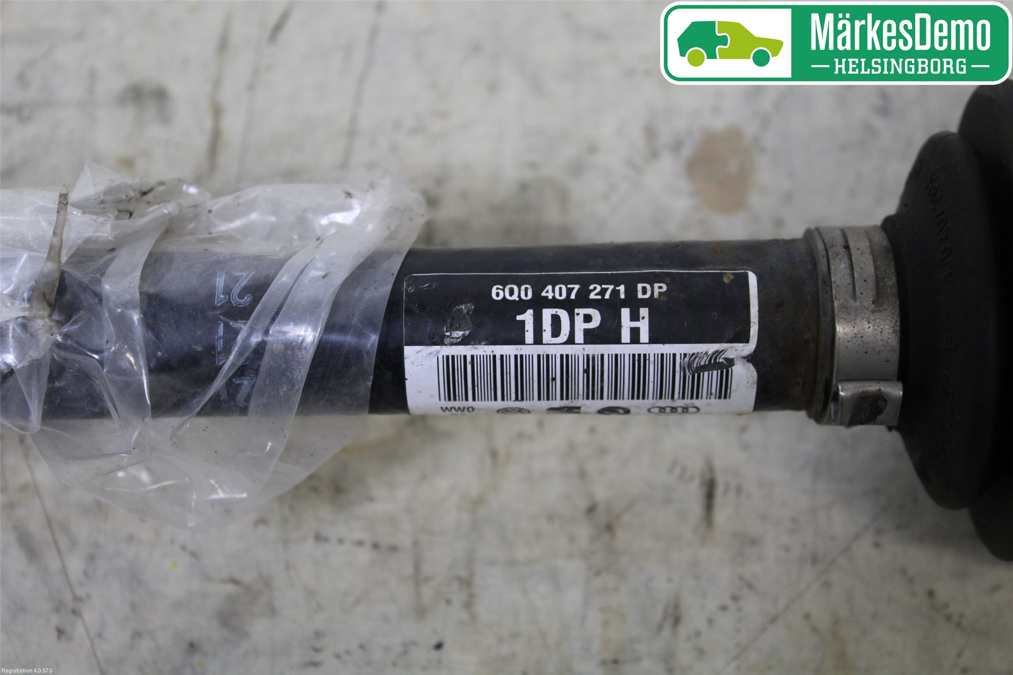 Skoda ROOMSTER Drivaxel Fram Vänster