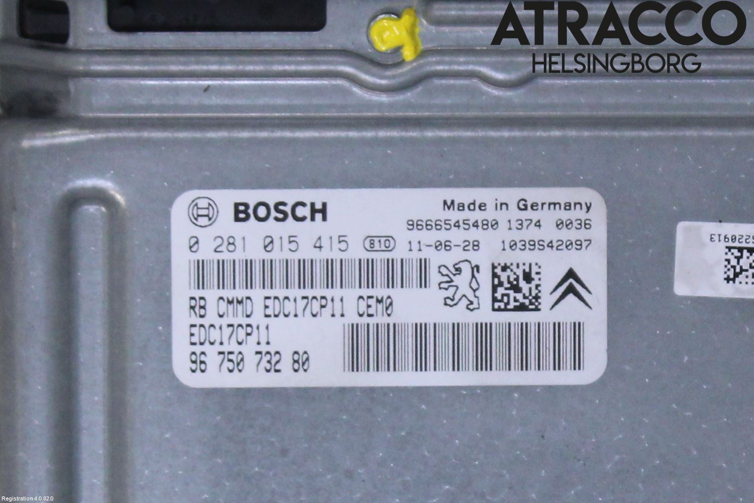 Citroen C6 Styrenhet Inspump Diesel