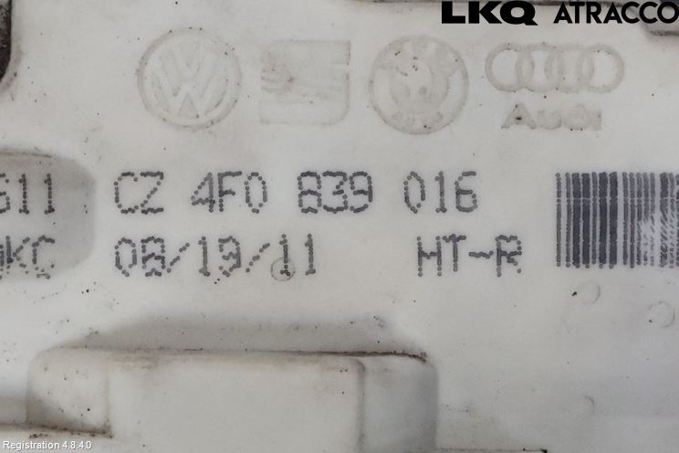 Audi A3/S3 05-13 Centrallåsmotor Höger