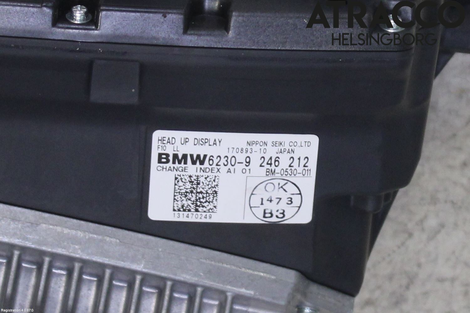 BMW 5 F10/F11/F18 09-17 Instrument Komb