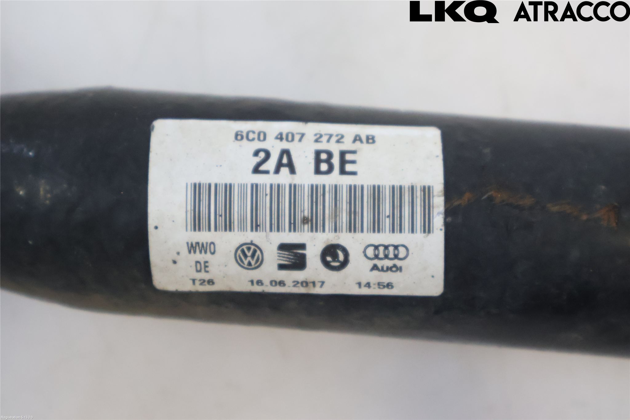 Skoda RAPID Drivaxel Fram Höger