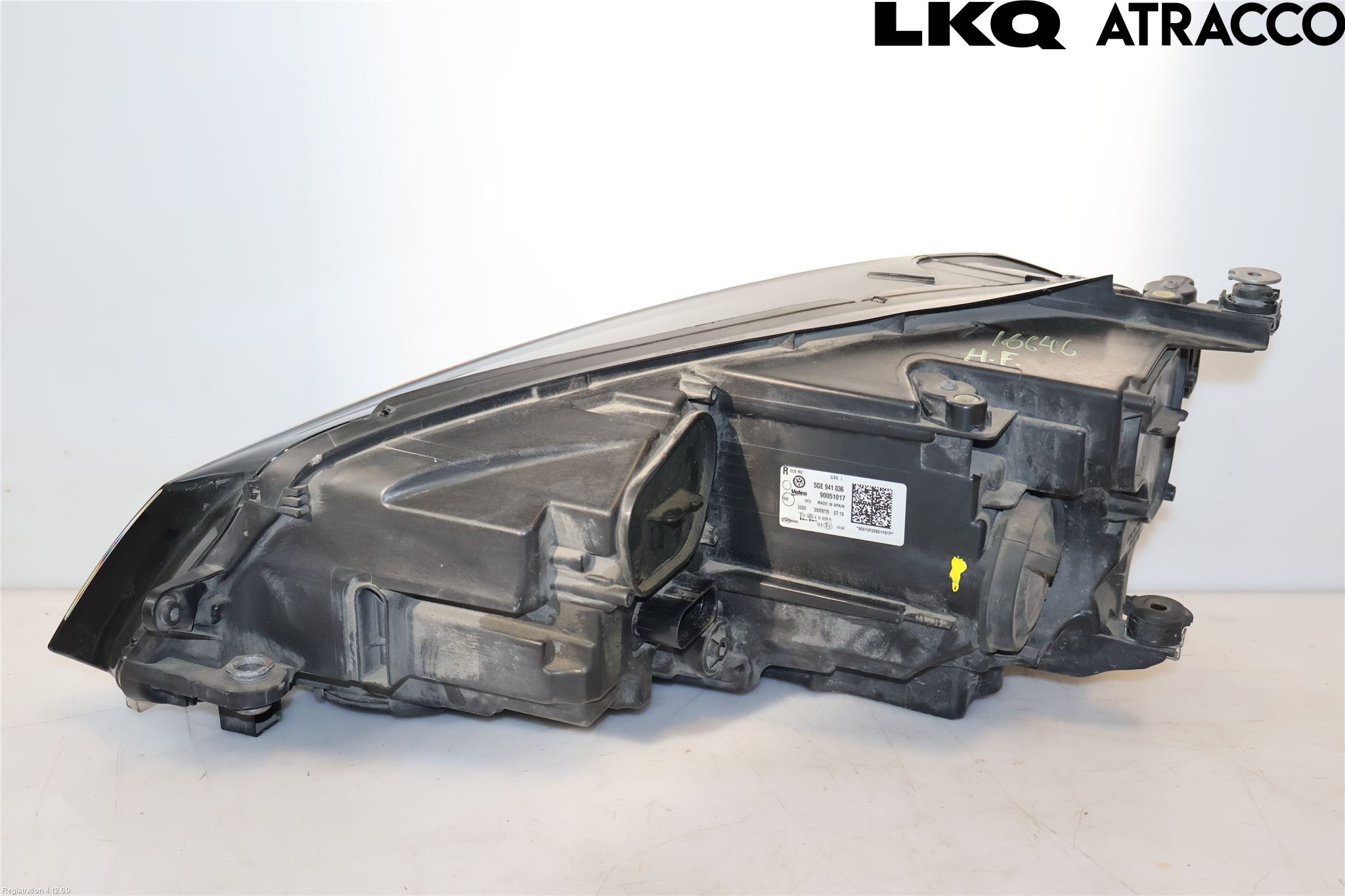 Volkswagen VW GOLF / E-GOLF VII 13-20 Strålkastare Höger