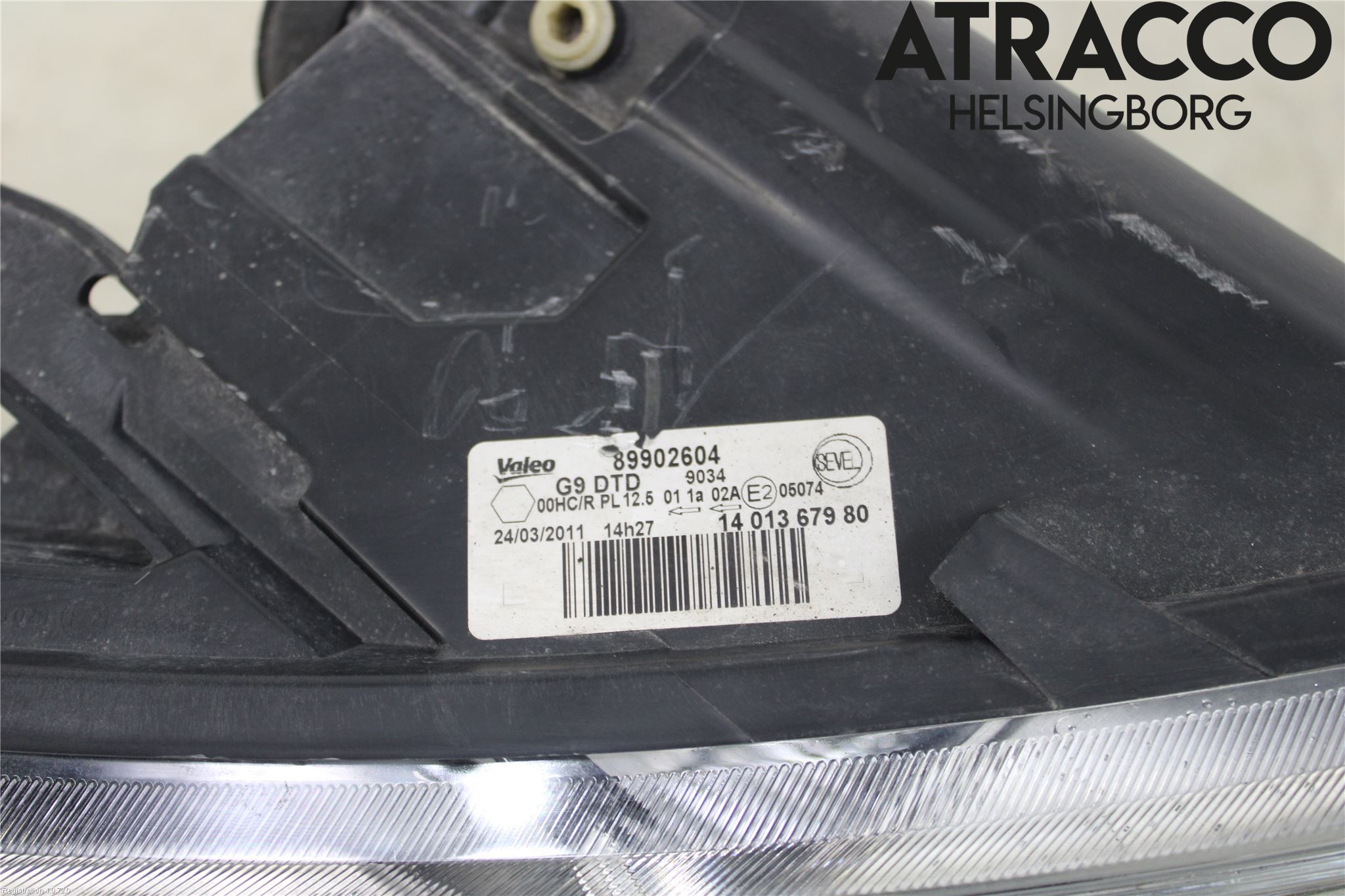 Fiat SCUDO 07-16 Strålkastare Höger