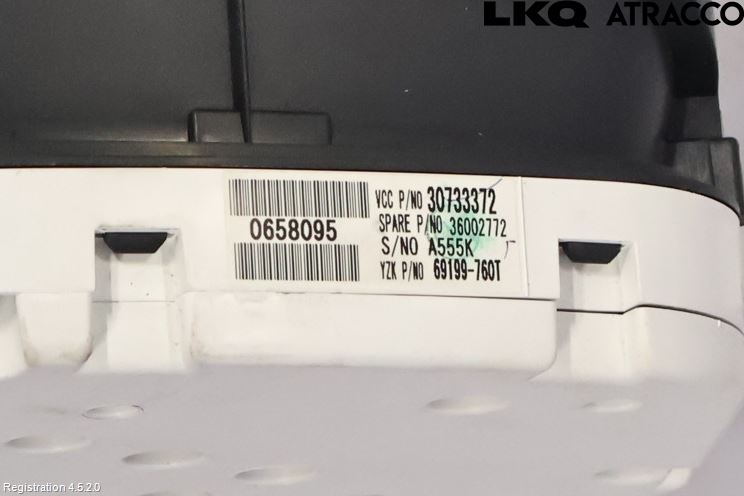 Volvo C30 10-13 Instrument Komb