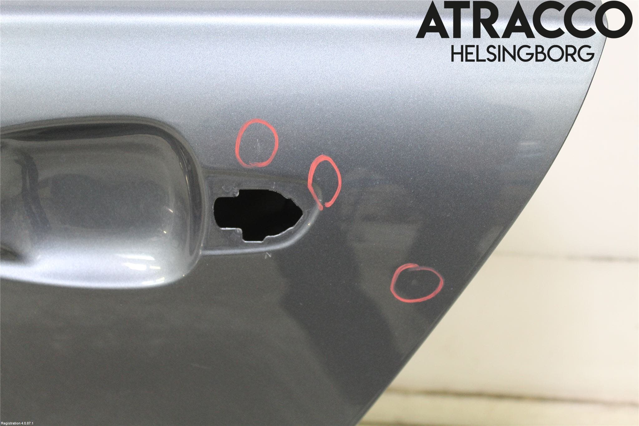 Peugeot 508 11-18 Dörr Bak Vänster