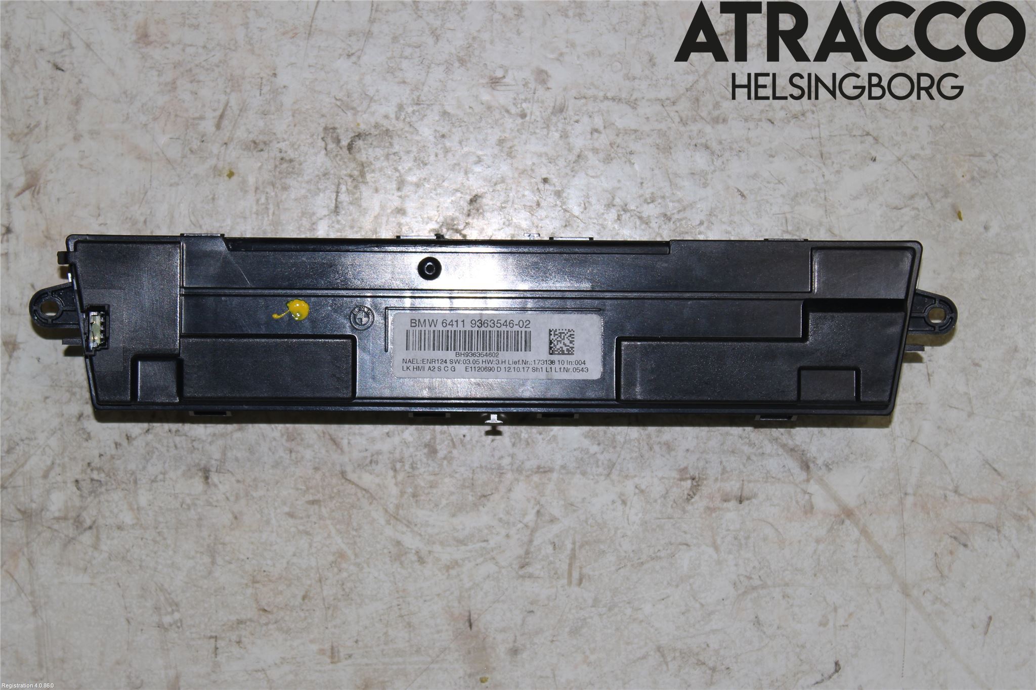 BMW 3 F30/F31/F80 12-19 Ac Styrenhet Ac Manöveren