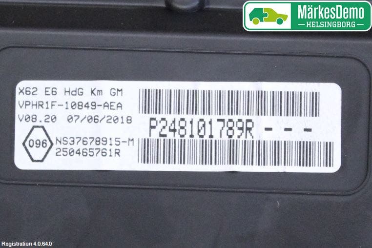 Opel MOVANO B 10-22 Instrument Komb