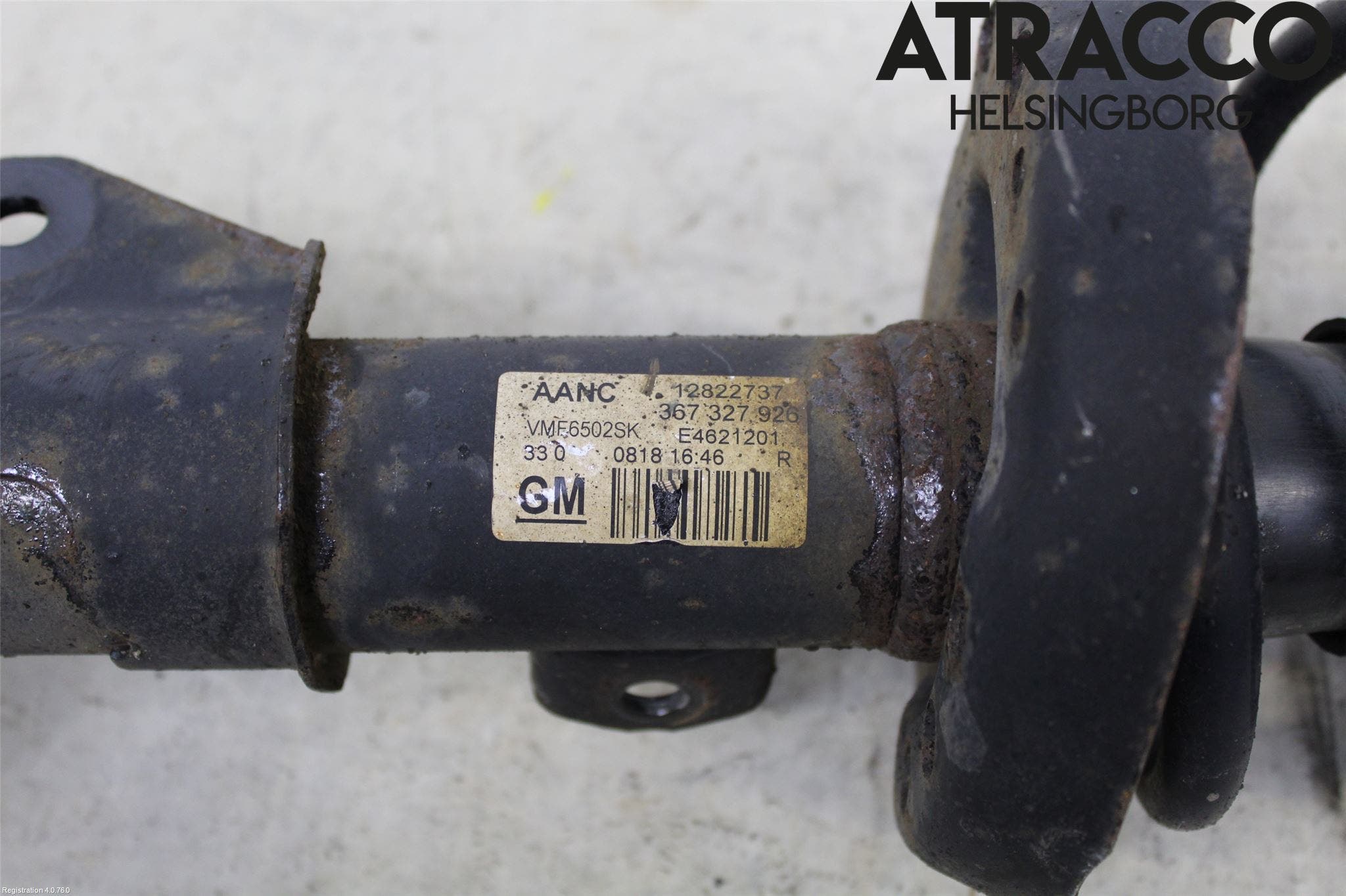 Saab 9-5 10-12 Fjäderben Fram Höger