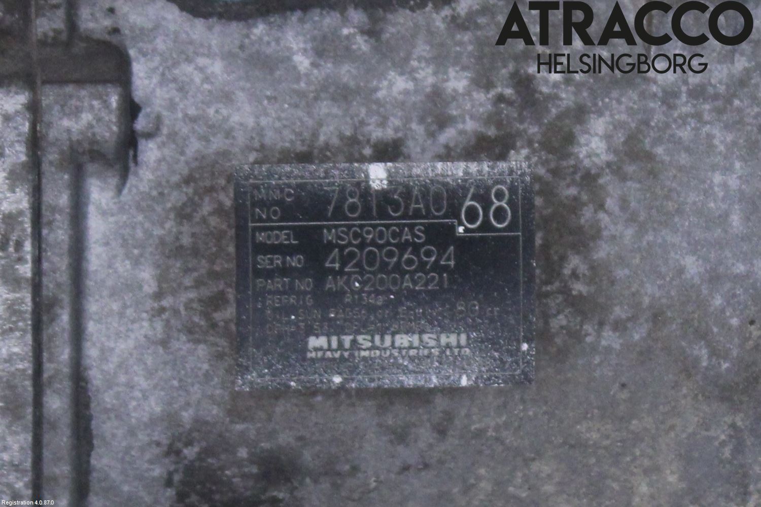 Mitsubishi GRANDIS Ac Kompressor