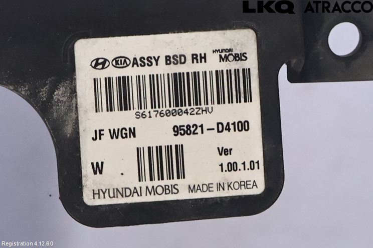 Kia OPTIMA 16-20 Sensor Aktivt Kollisionsskydd