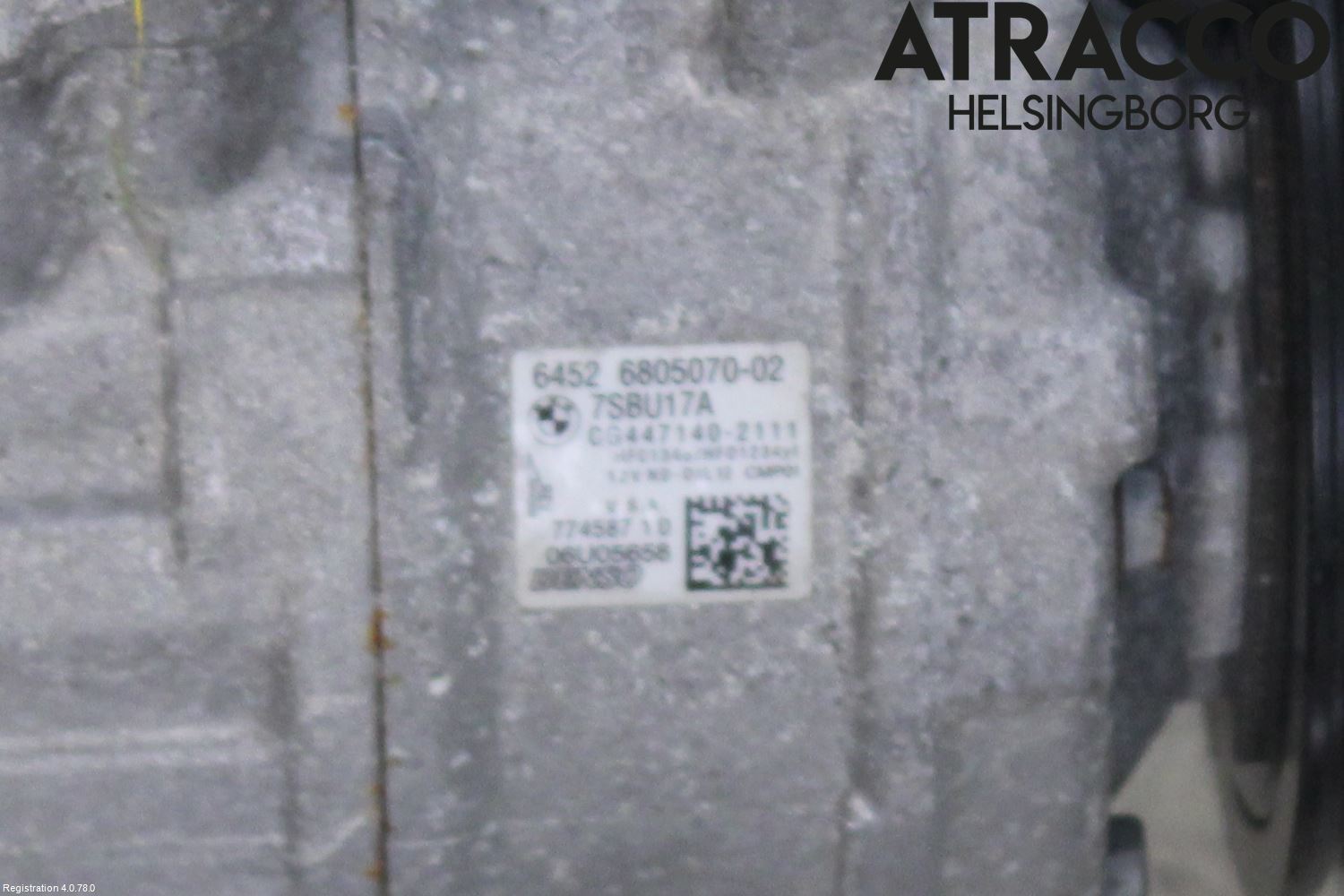 BMW X5 F15 13-18 Ac Kompressor