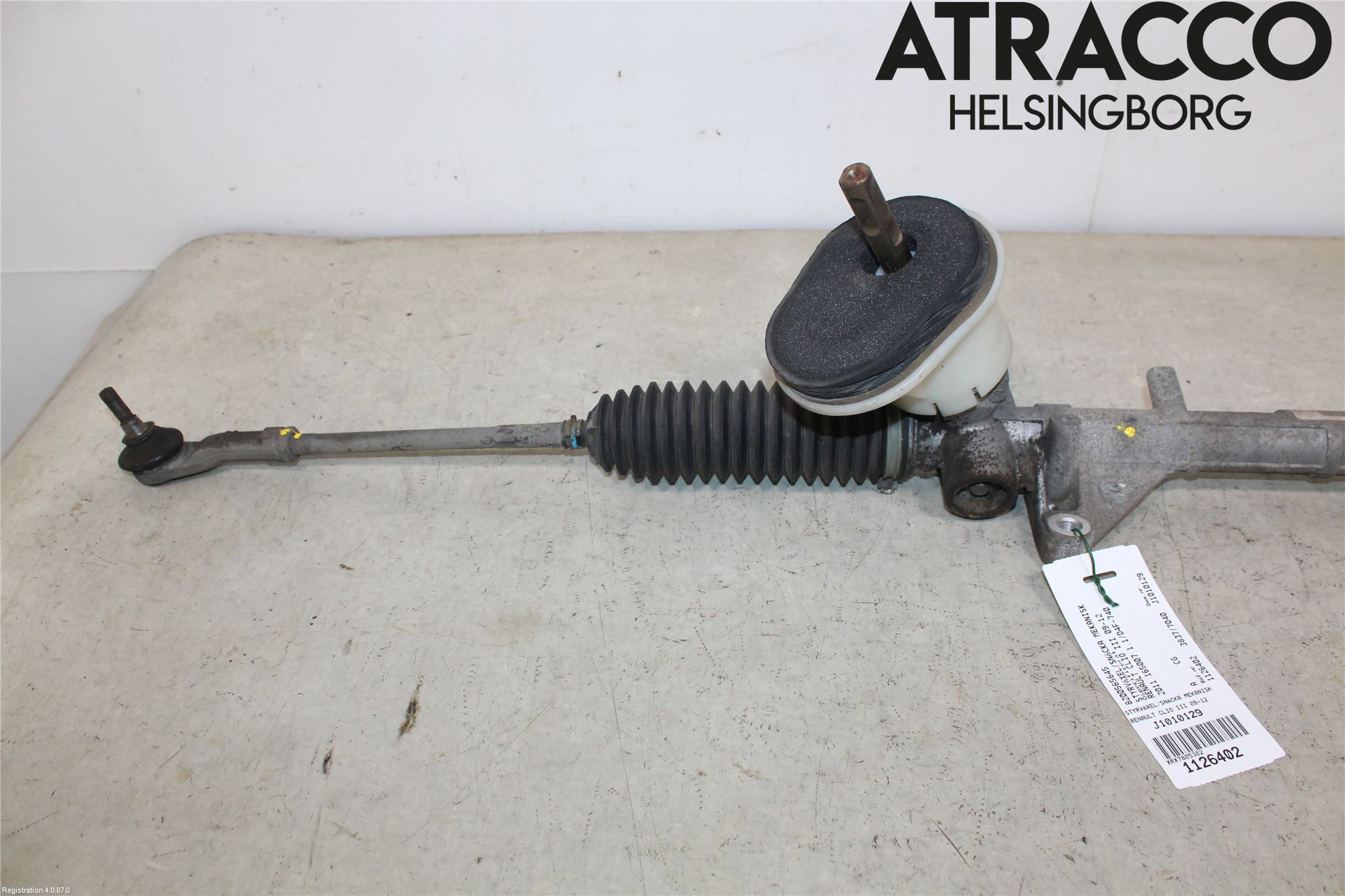 Renault CLIO III  09-12 Styrväxel-Snäcka