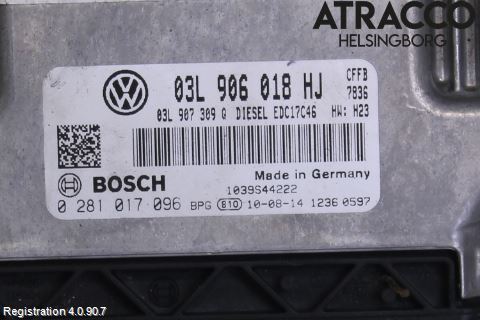 Volkswagen VW SHARAN 11- Styrenhet Inspump Diesel