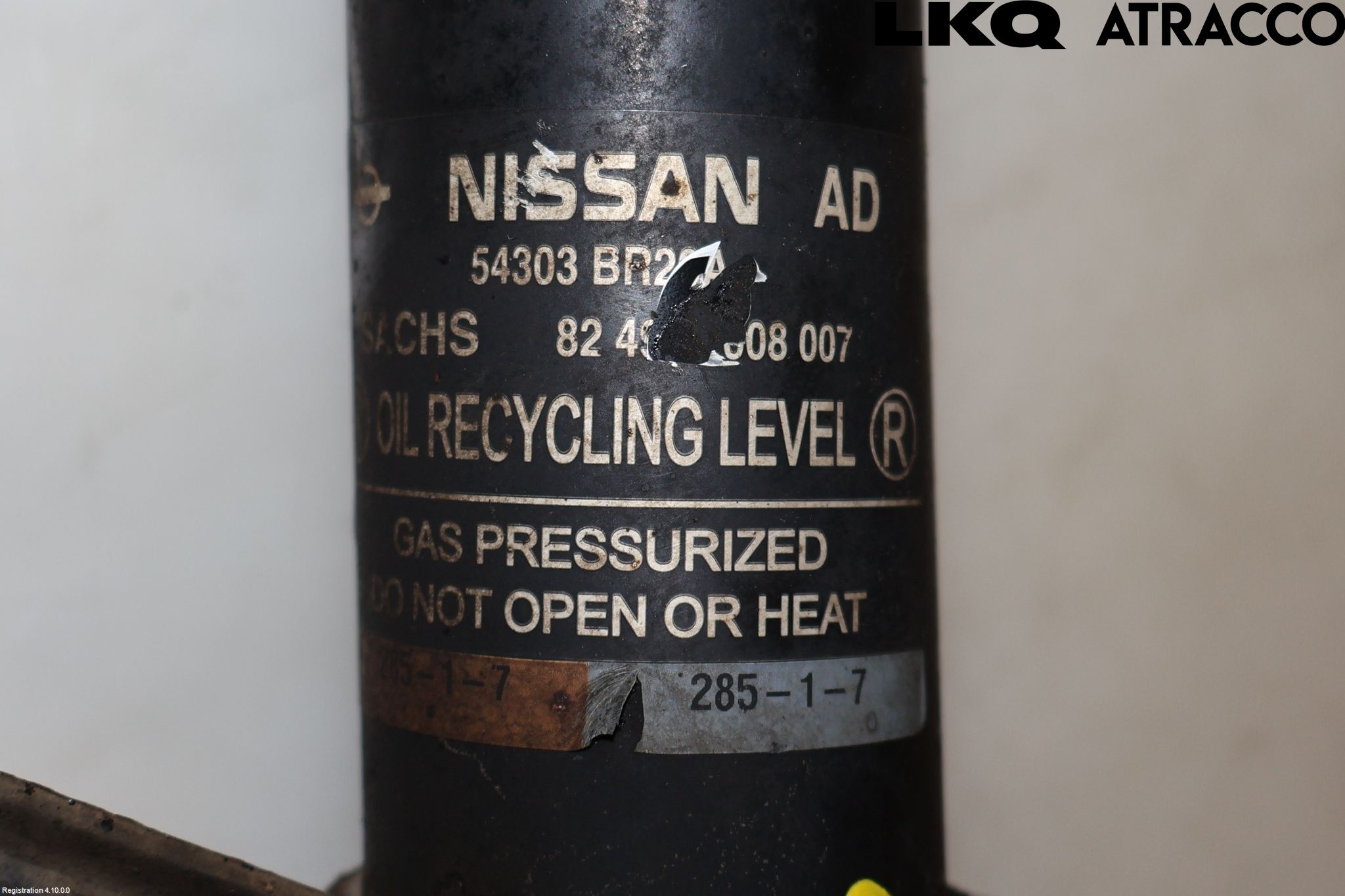 Nissan QASHQAI+2  10-14 Fjäderben Fram Vänster