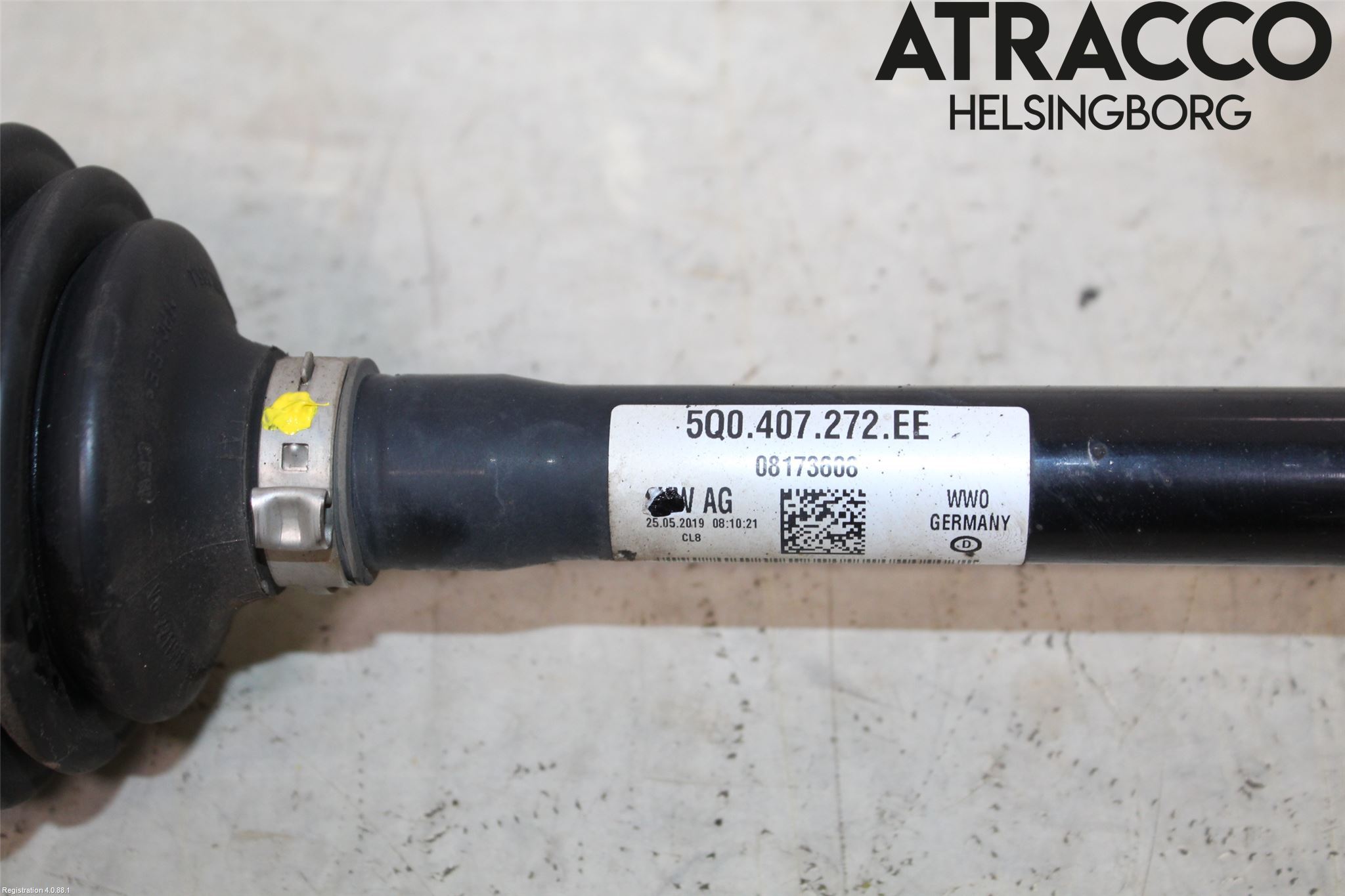 Audi A3/S3 8V 13-20 Drivaxel Fram Höger