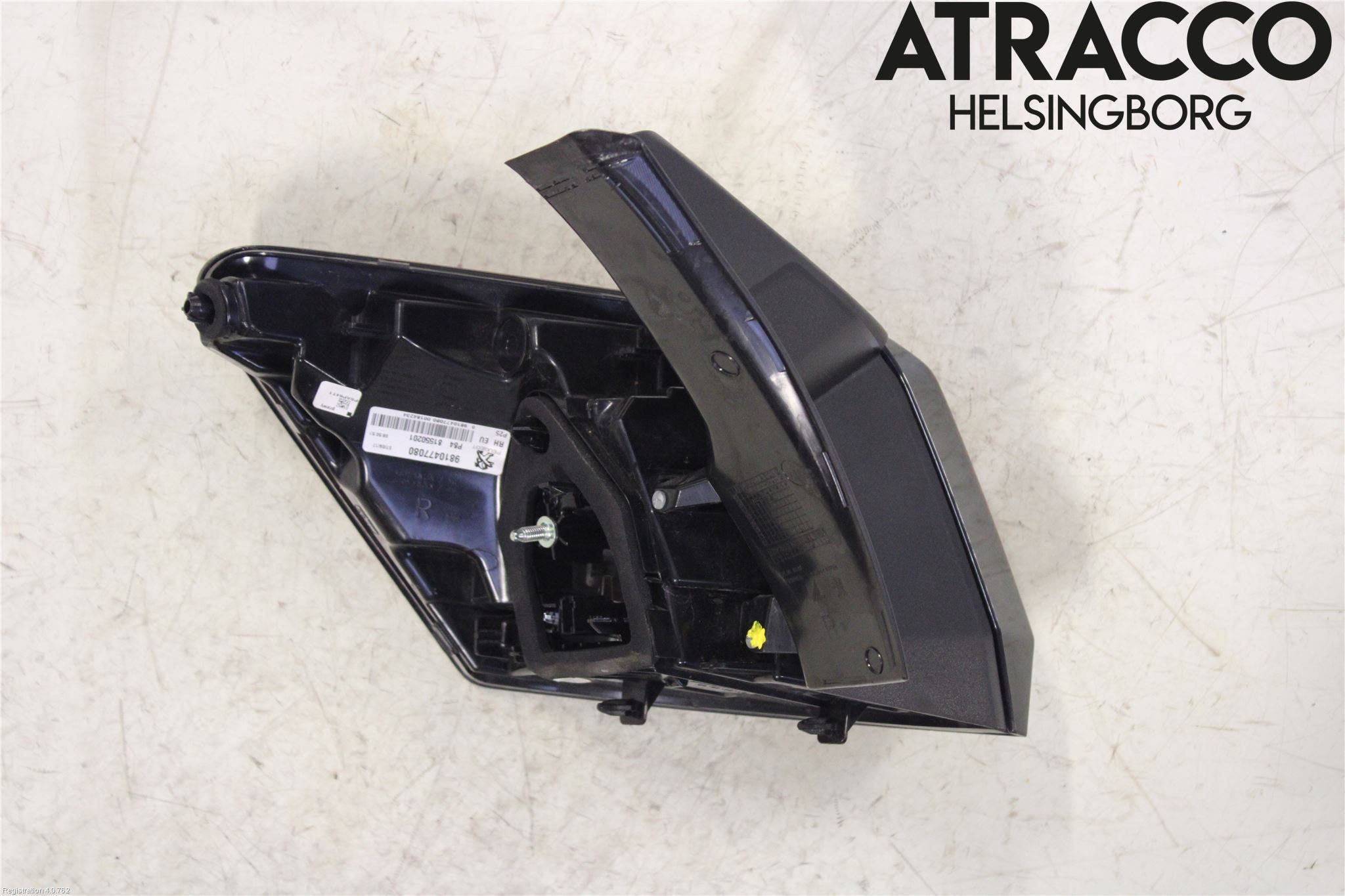 Peugeot 3008 17-24 Bakljus Höger