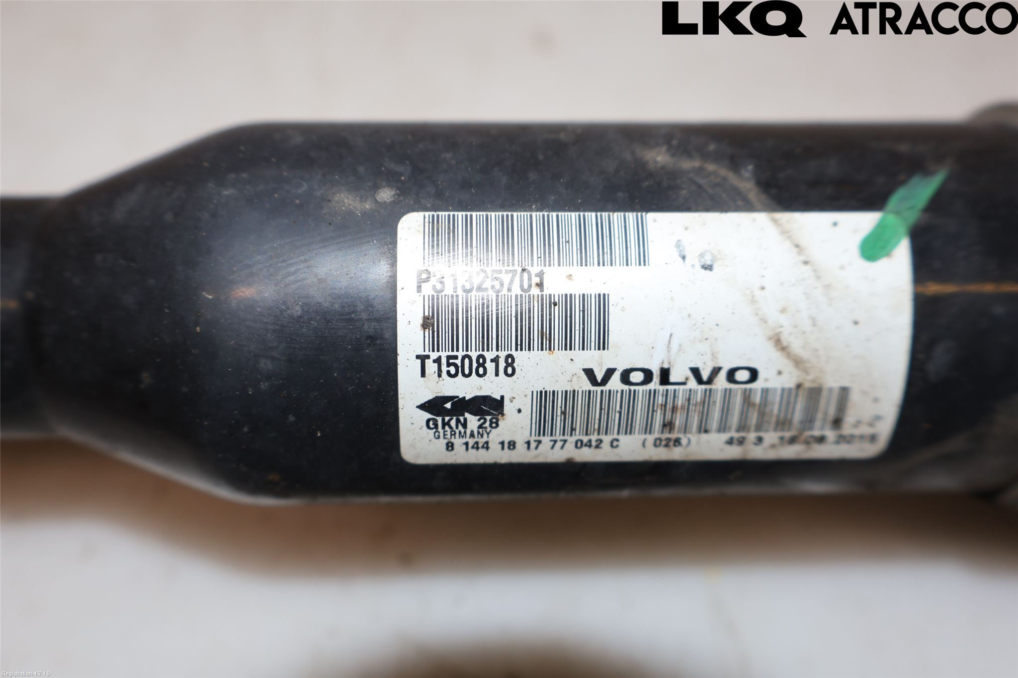 Volvo XC60 14-17 Drivaxel Fram Vänster