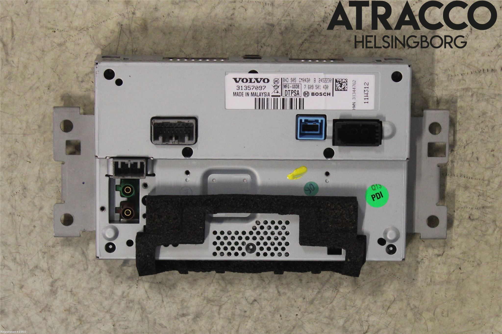 Volvo V60 11-13 Multifunktionsdisplay