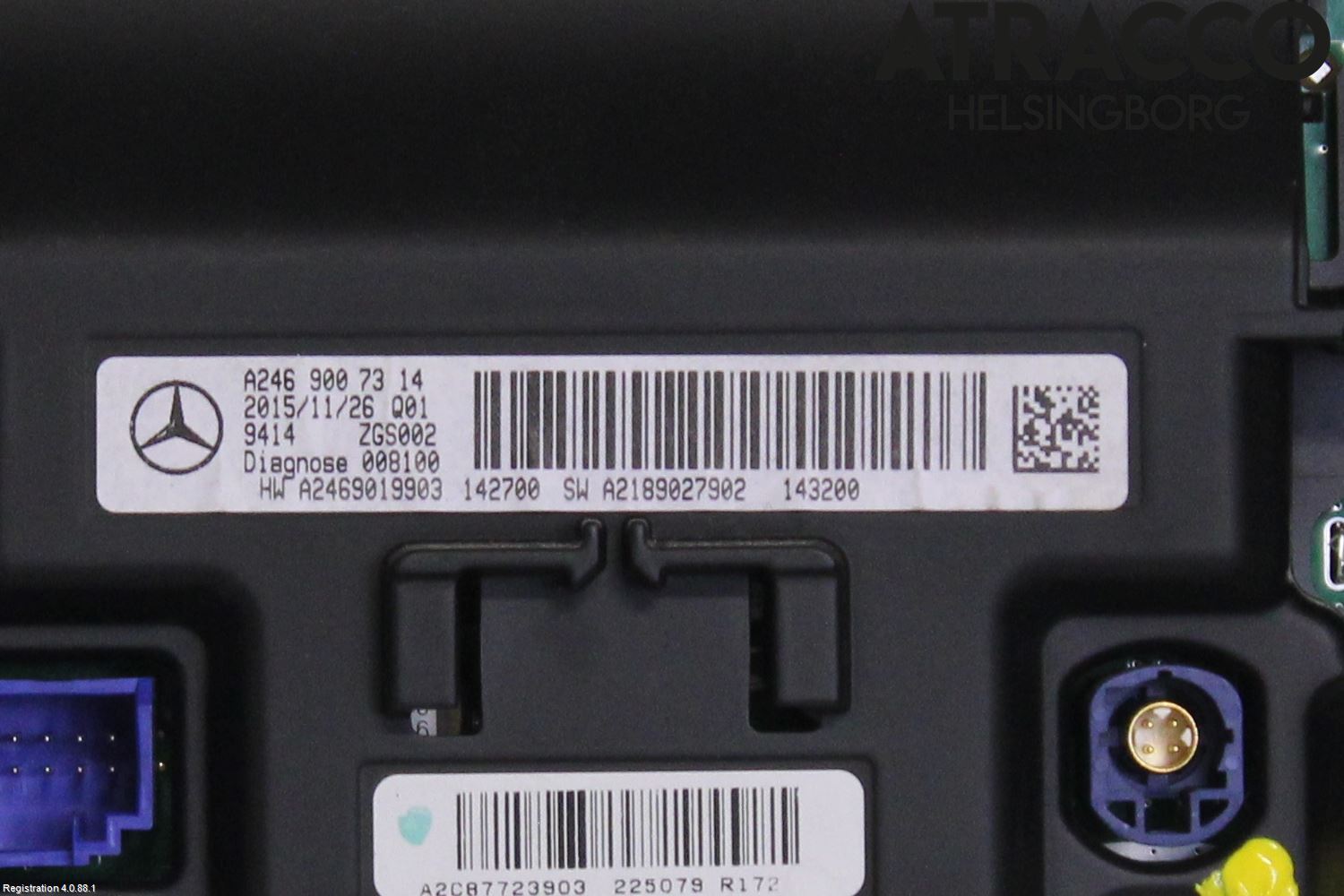 Mercedes-Benz MB CLA-KLASS (C117/X117) 13-19 Multifunktionsdisplay