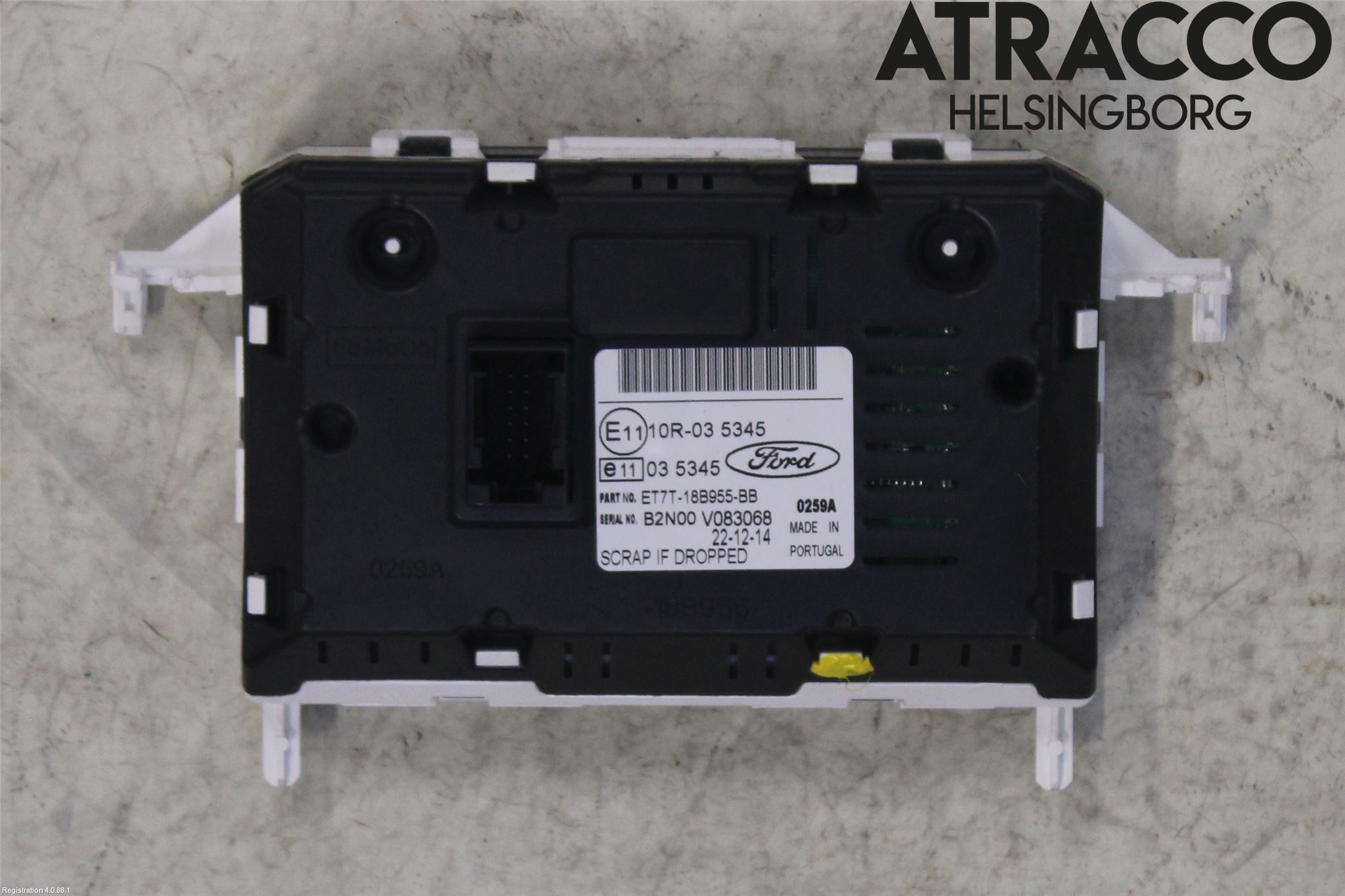 Ford FIESTA 13-17 Multifunktionsdisplay