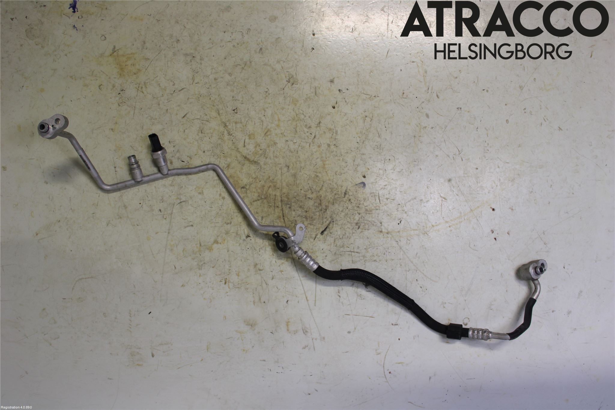 Porsche PANAMERA 09- Ac Slang-Rör