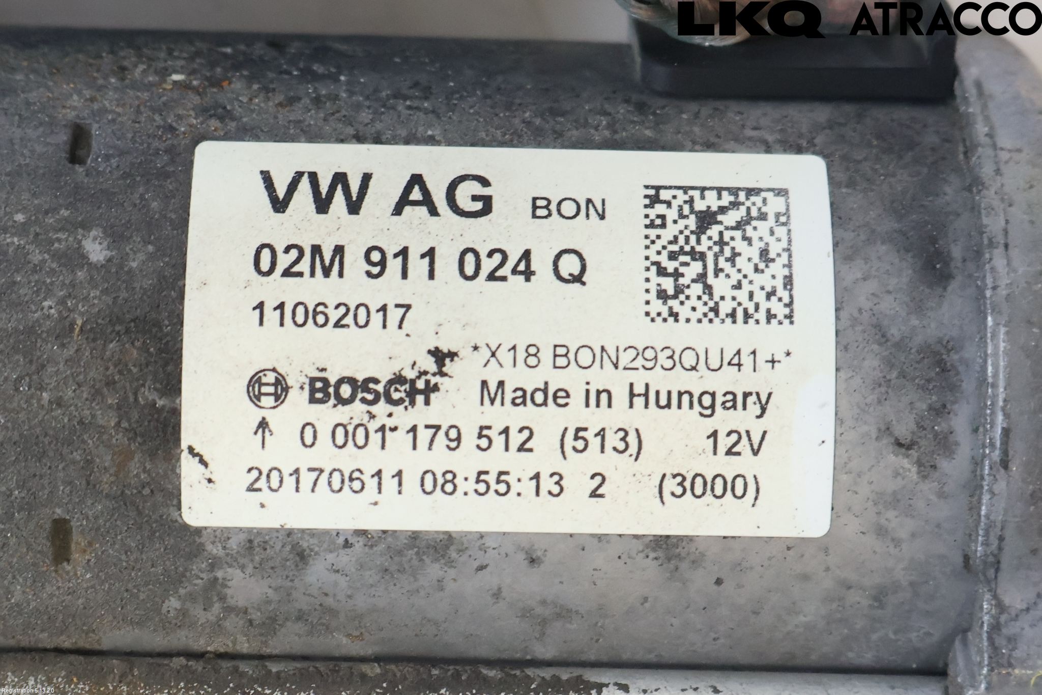Skoda RAPID Startmotor