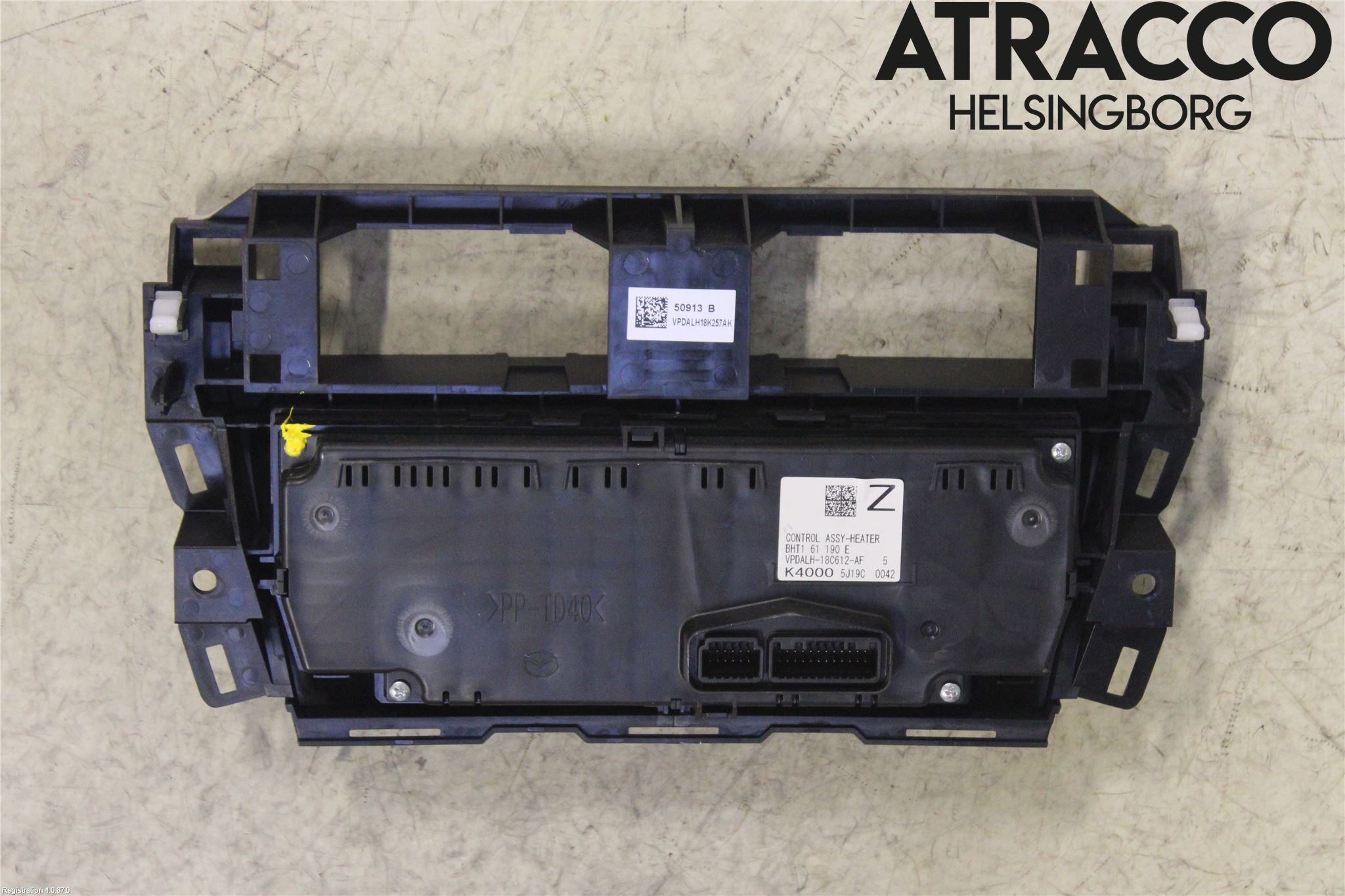 Mazda 3 III 14-19 Ac Styrenhet Ac Manöveren