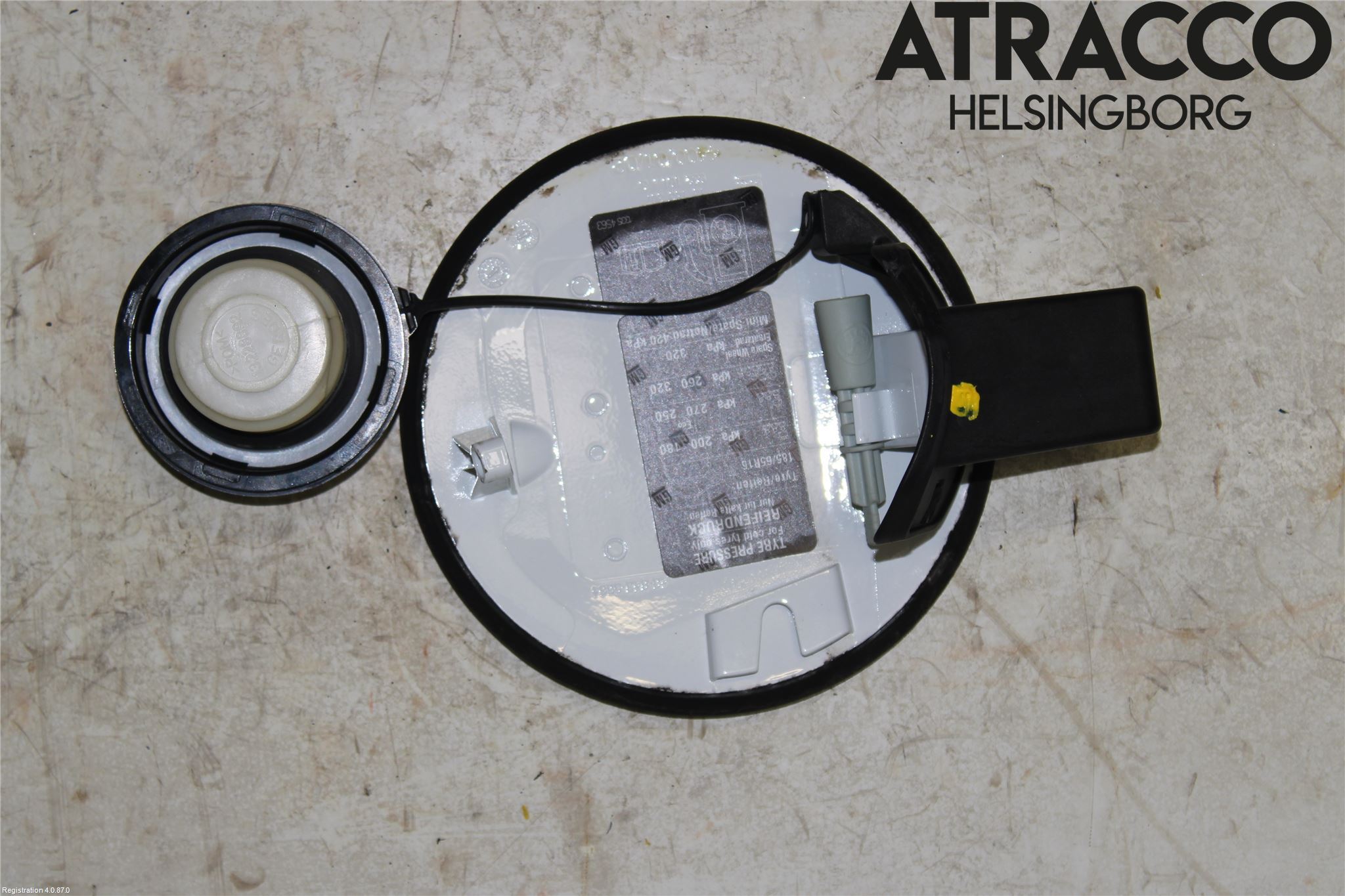 Opel CORSA D 07-14 Tanklucka