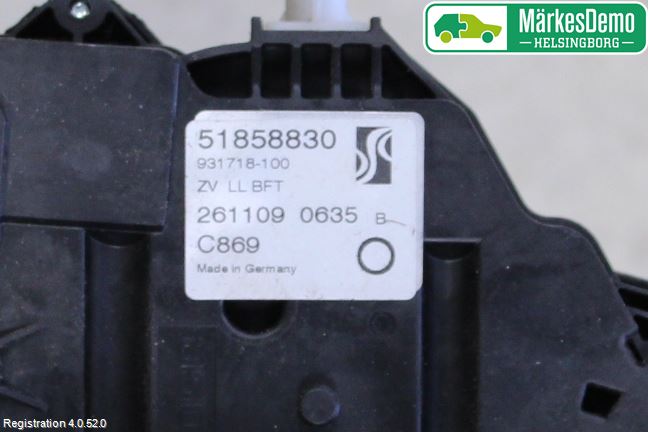 Fiat PUNTO EVO 10-12 Centrallåsmotor Höger