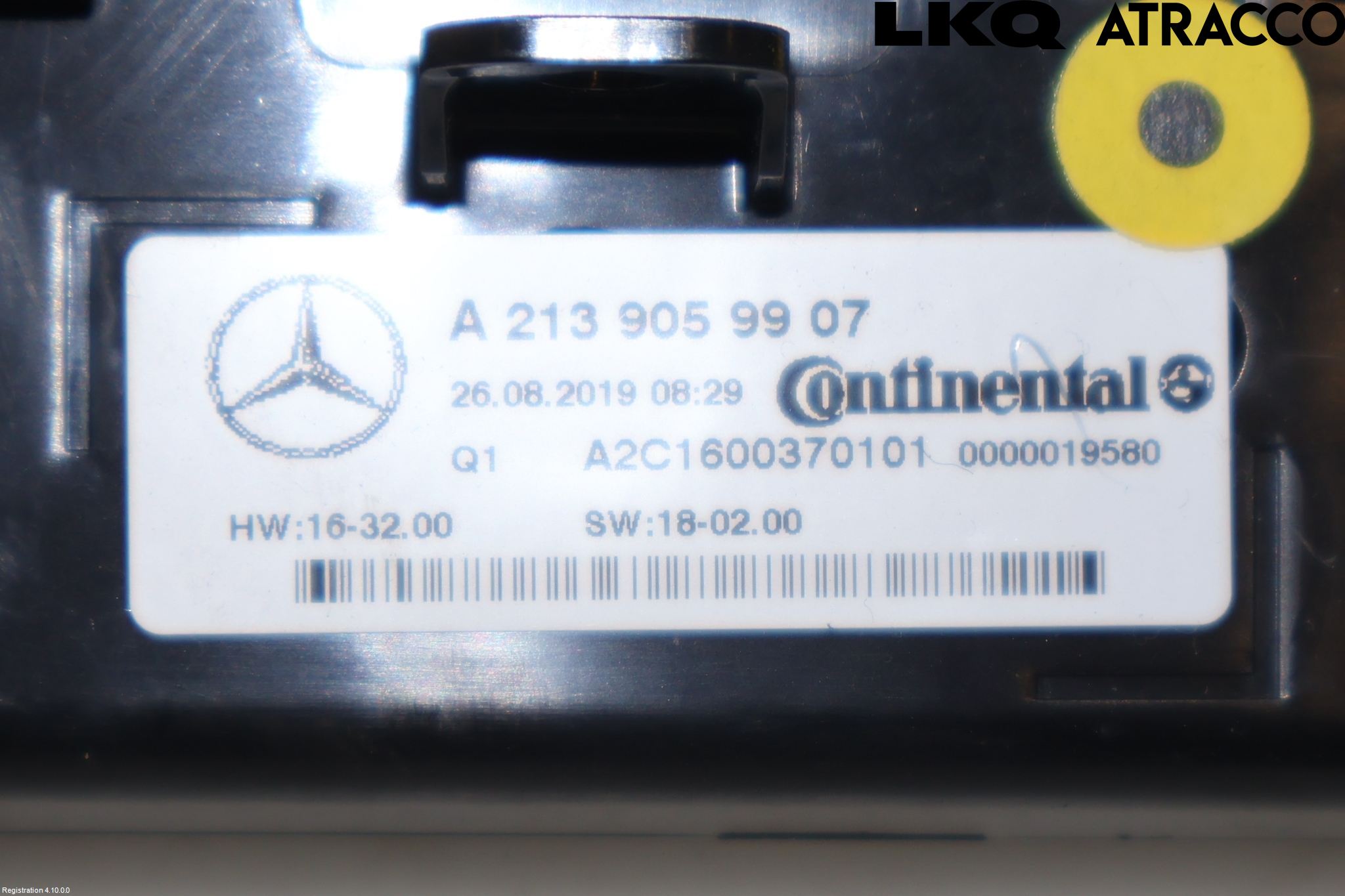 Mercedes-Benz MB E-KLASS (W213) 16-23 Ac Styrenhet Ac Manöveren
