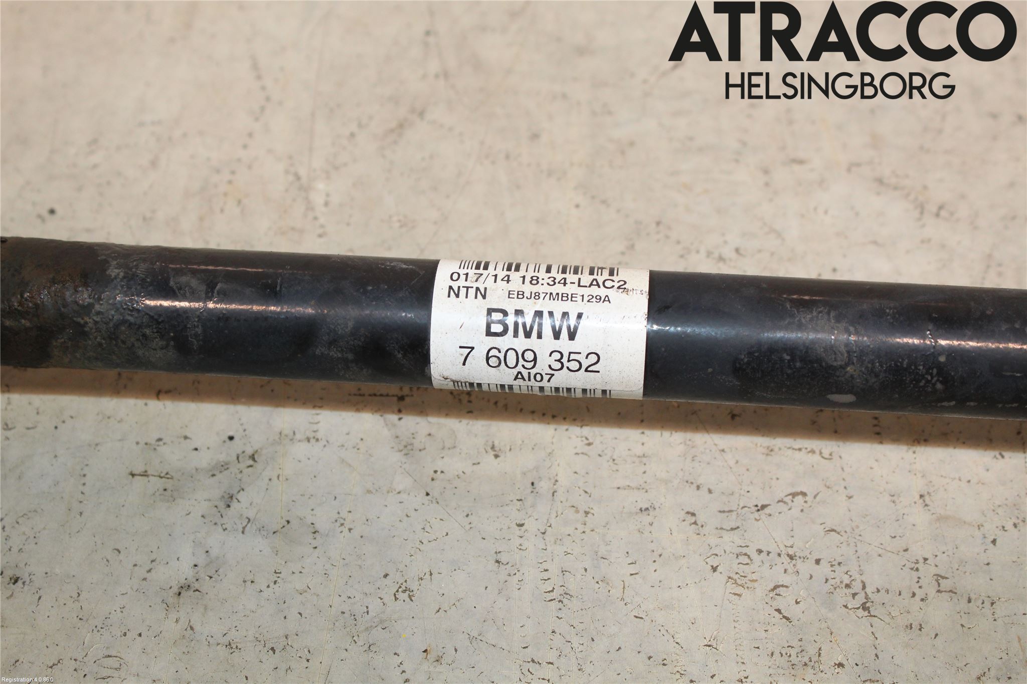 BMW 4 F32/F33/F82/F83 13-20 Drivaxel Bak Höger